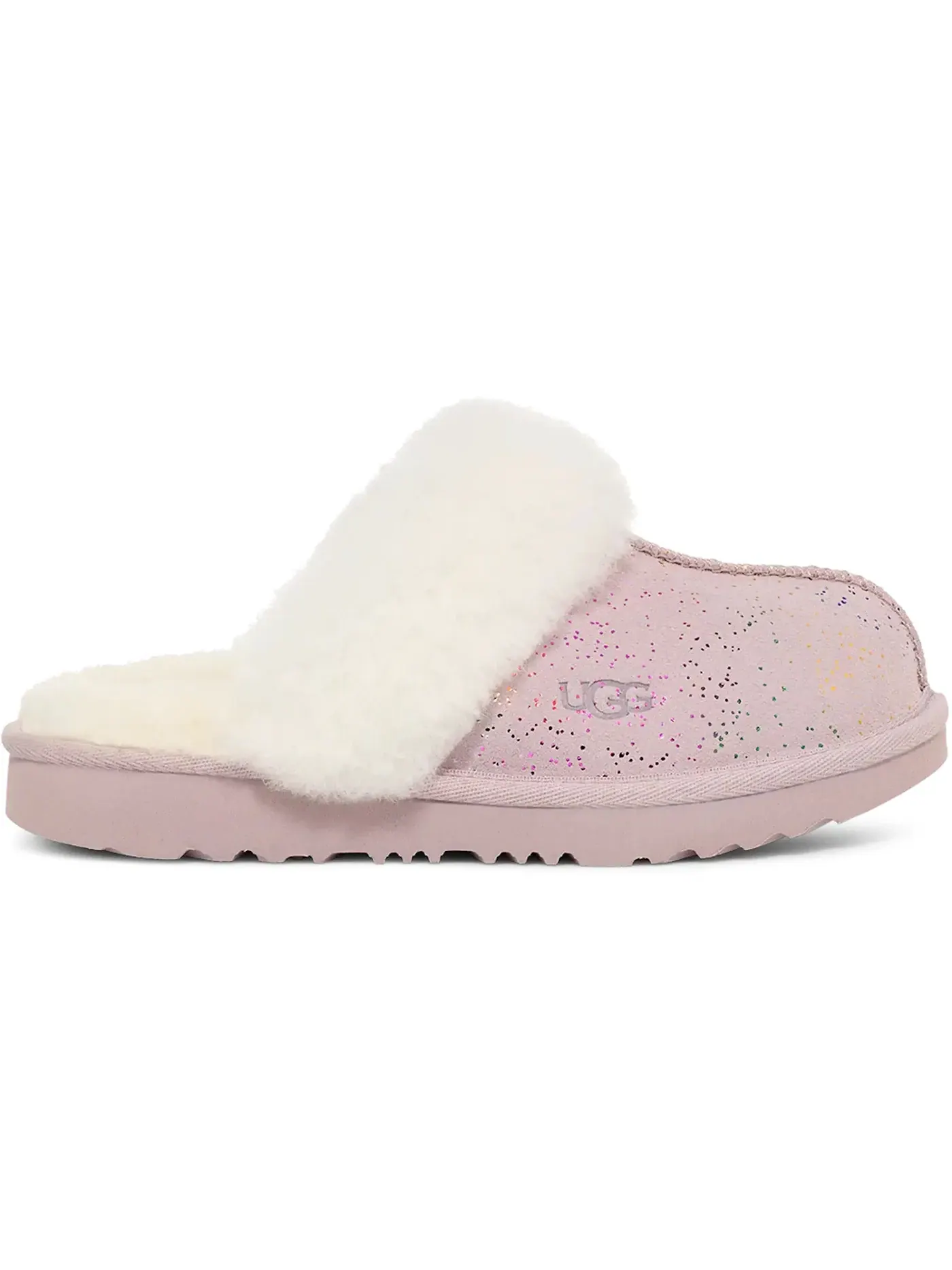 Тапочки детские UGG Cozy II Shimmer Sky — изображение 1 из 1, серебристый