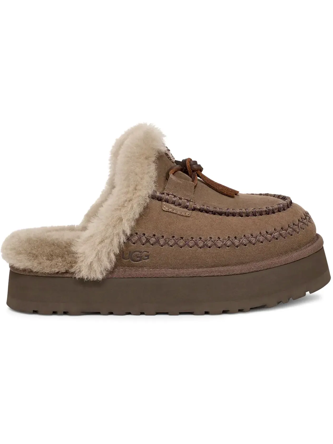 Шлепанцы женские UGG Alpine, ореховый — изображение 1 из 1, хикори