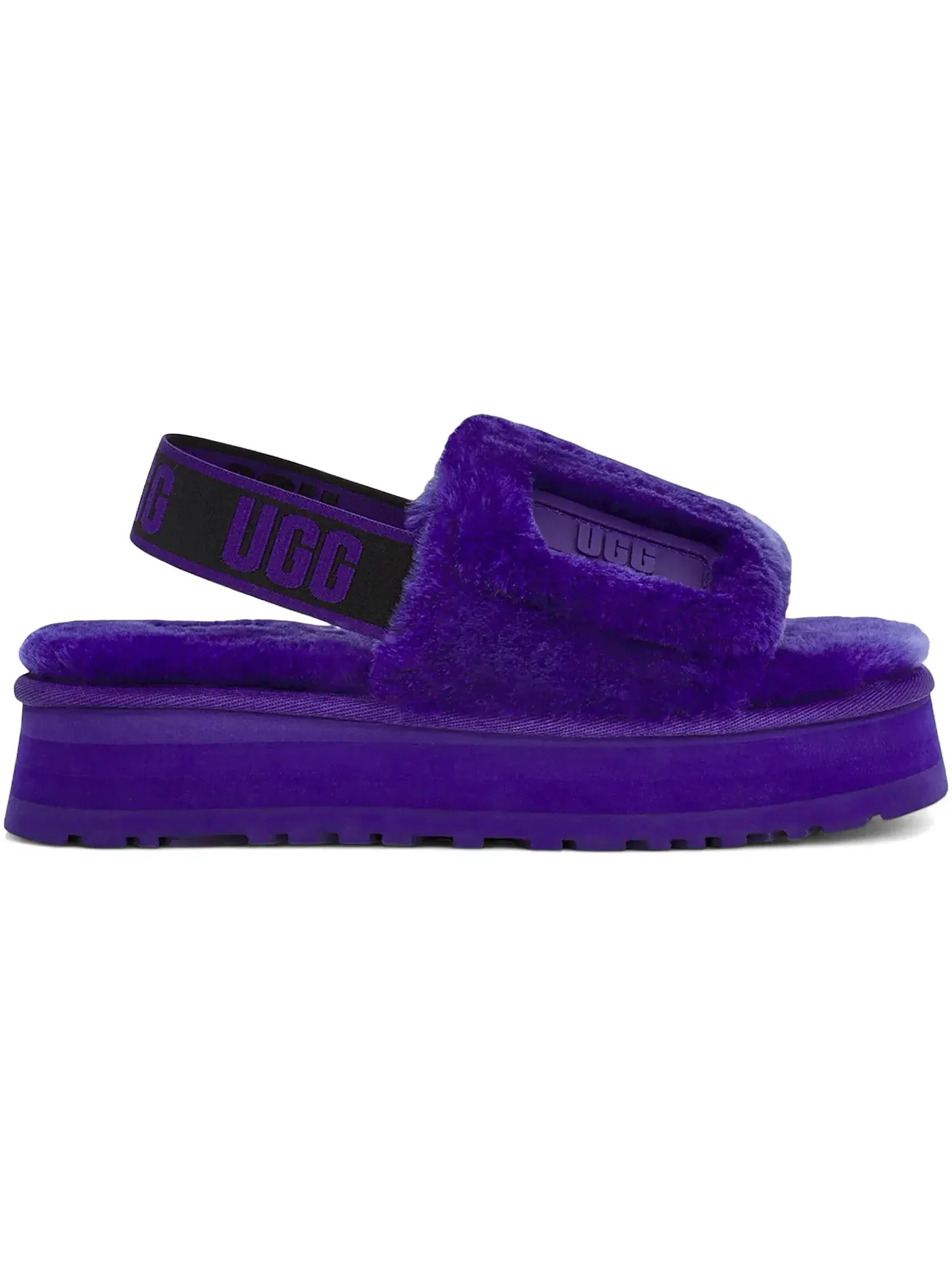 Сандалии женские UGG Disco Slide — изображение 1 из 1, темно-фиолетовый