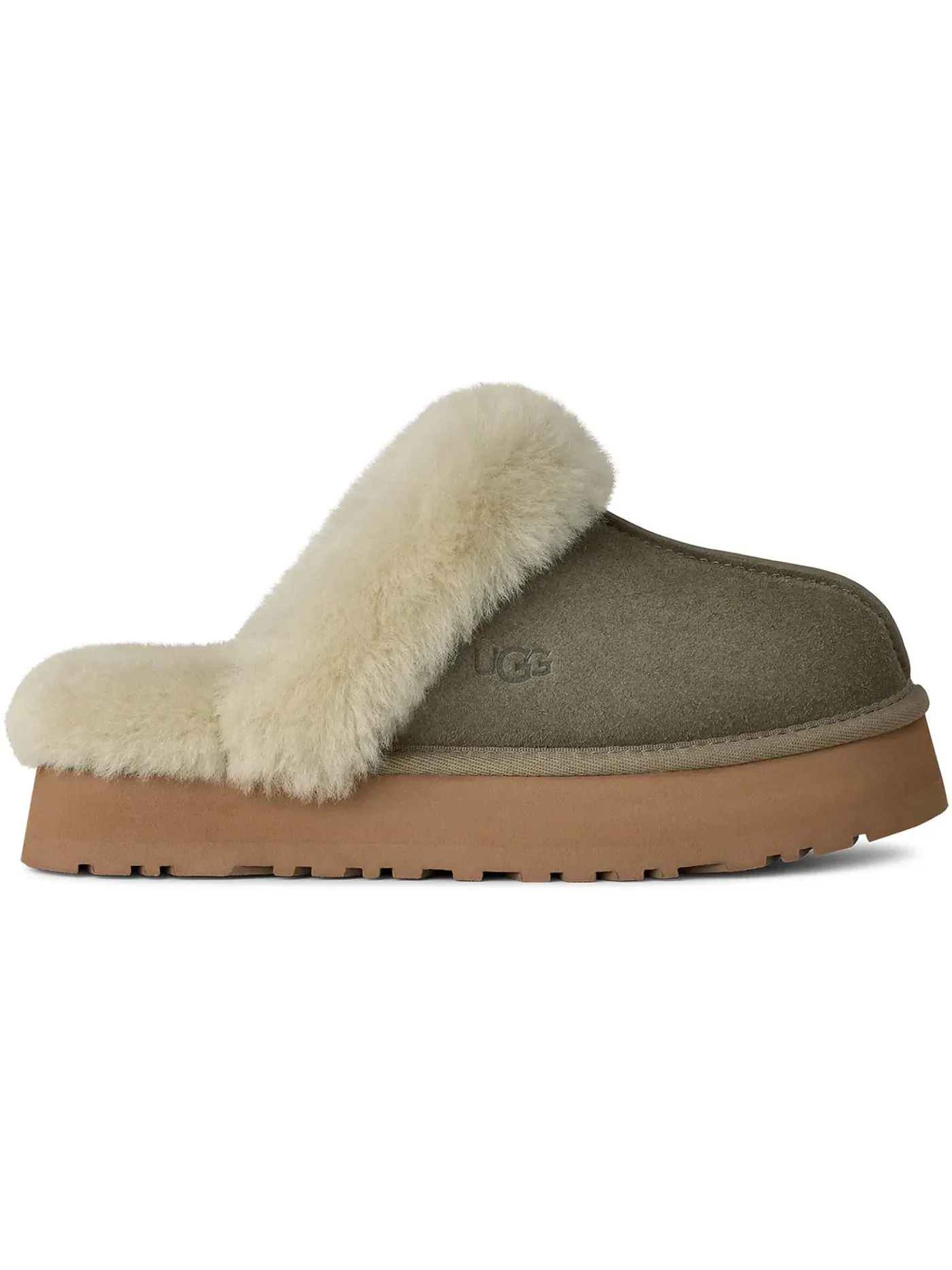 Тапочки женские UGG Disquette — изображение 1 из 1, золотистый