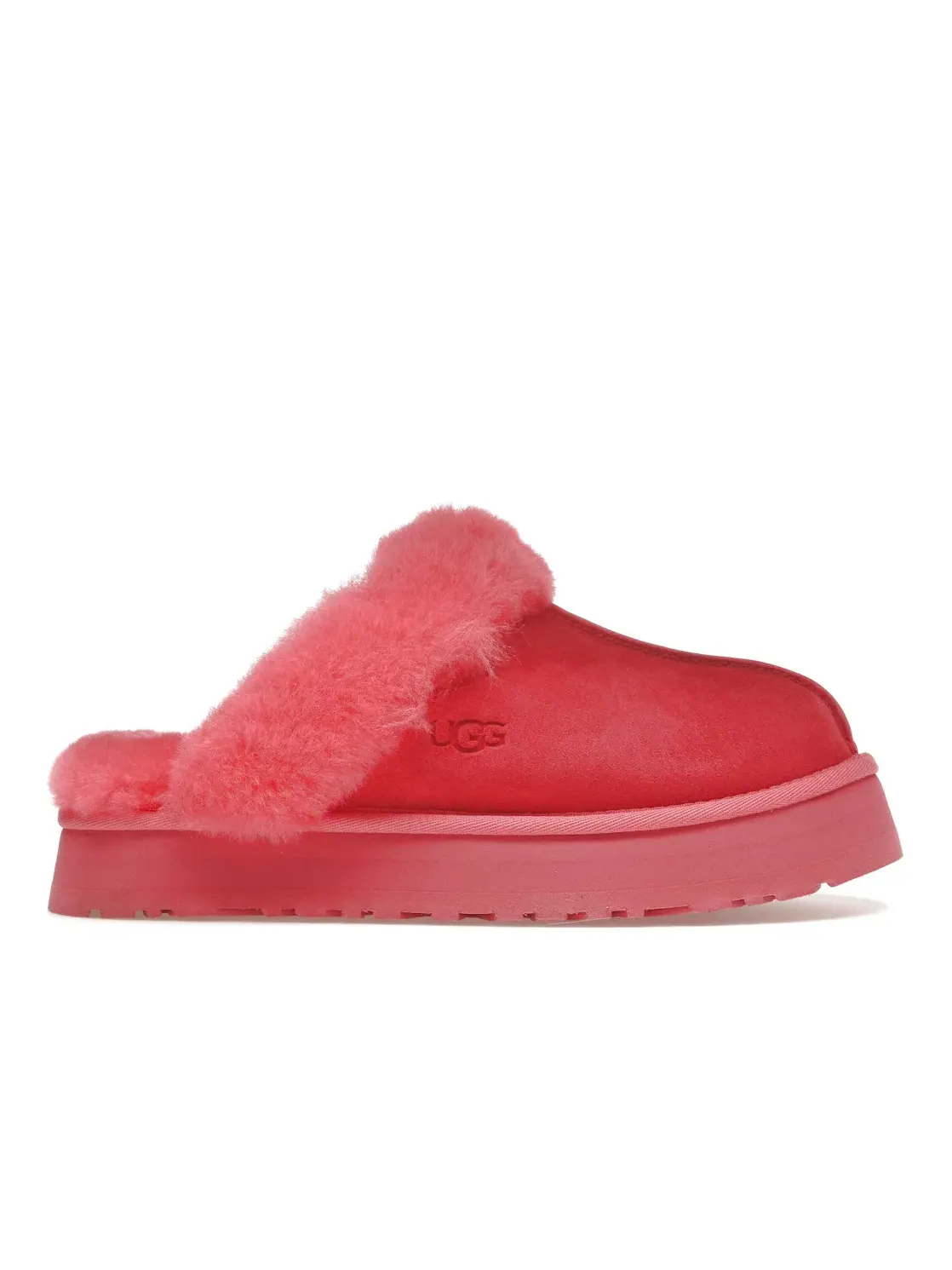Тапочки женские UGG Disquette — изображение 1 из 4, розовый