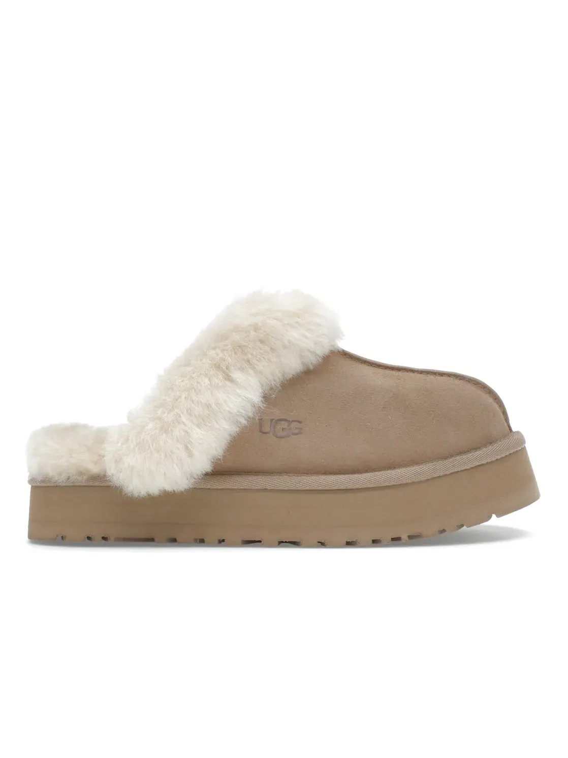 Тапочки женские UGG Disquette — изображение 1 из 4, песочный