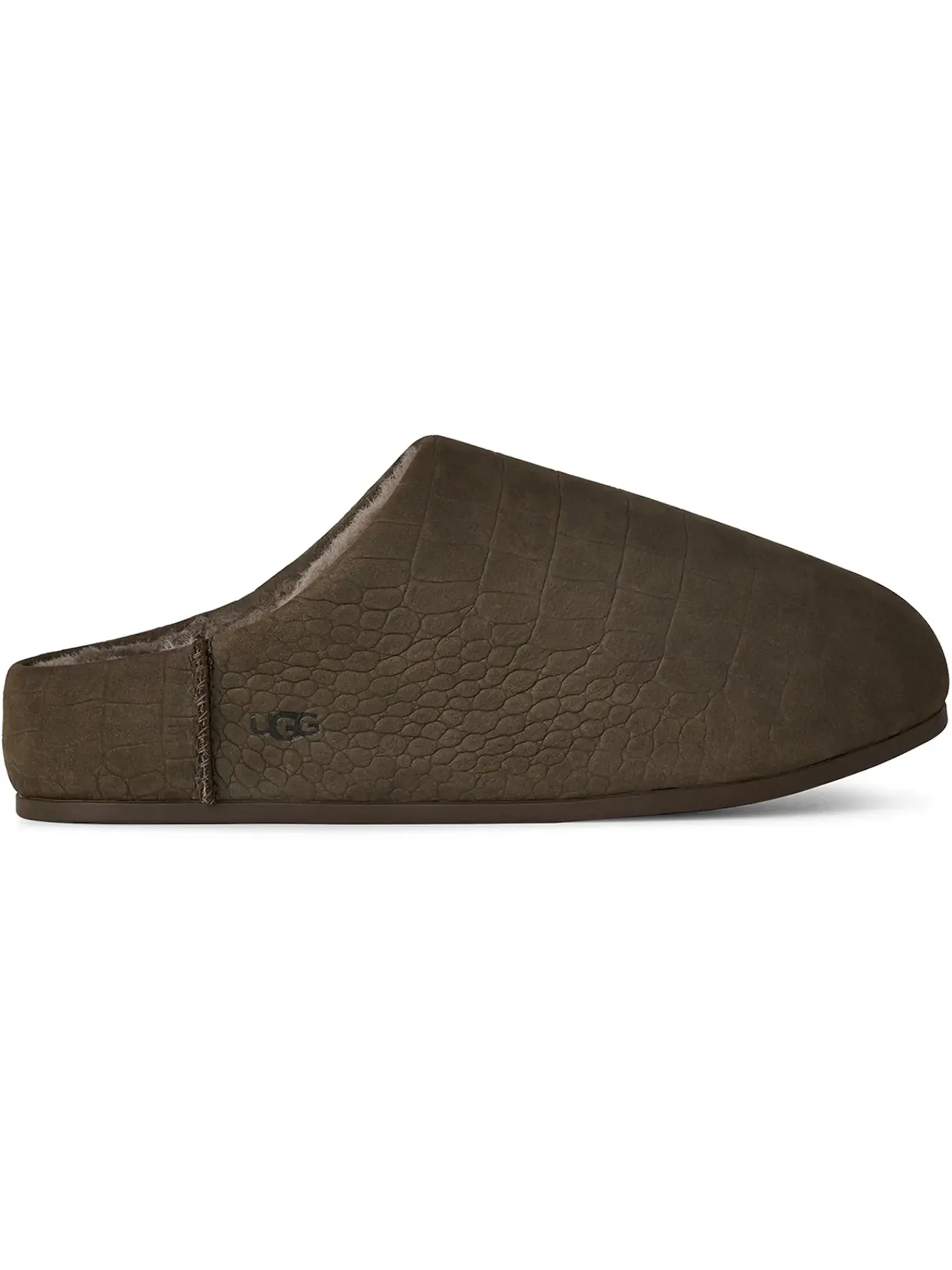 Тапочки женские UGG Elea Embossed Slip-On — изображение 1 из 1, дымчато-серый