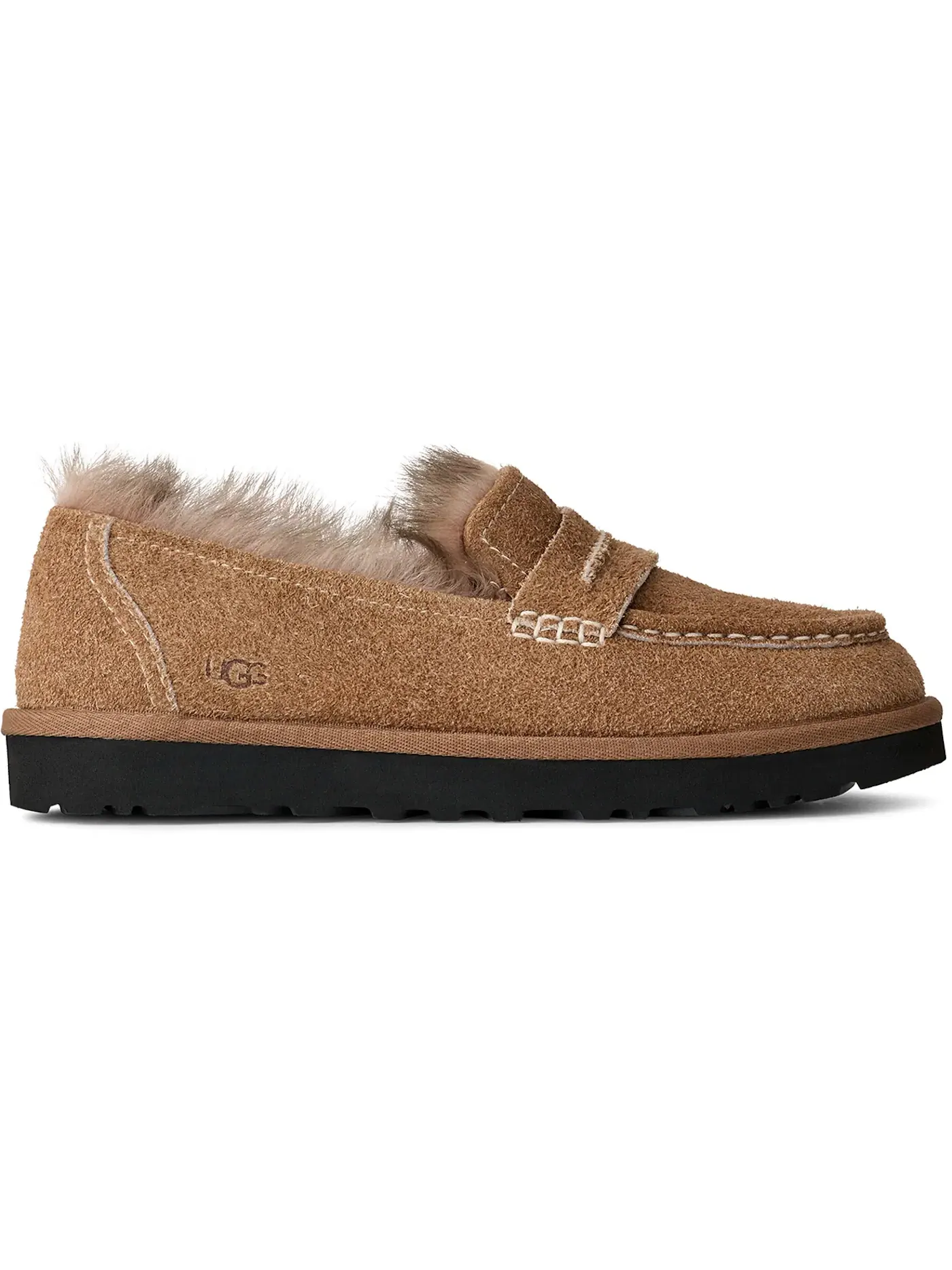 Лоферы женские UGG Ellis Loafer — изображение 1 из 1, каштановый