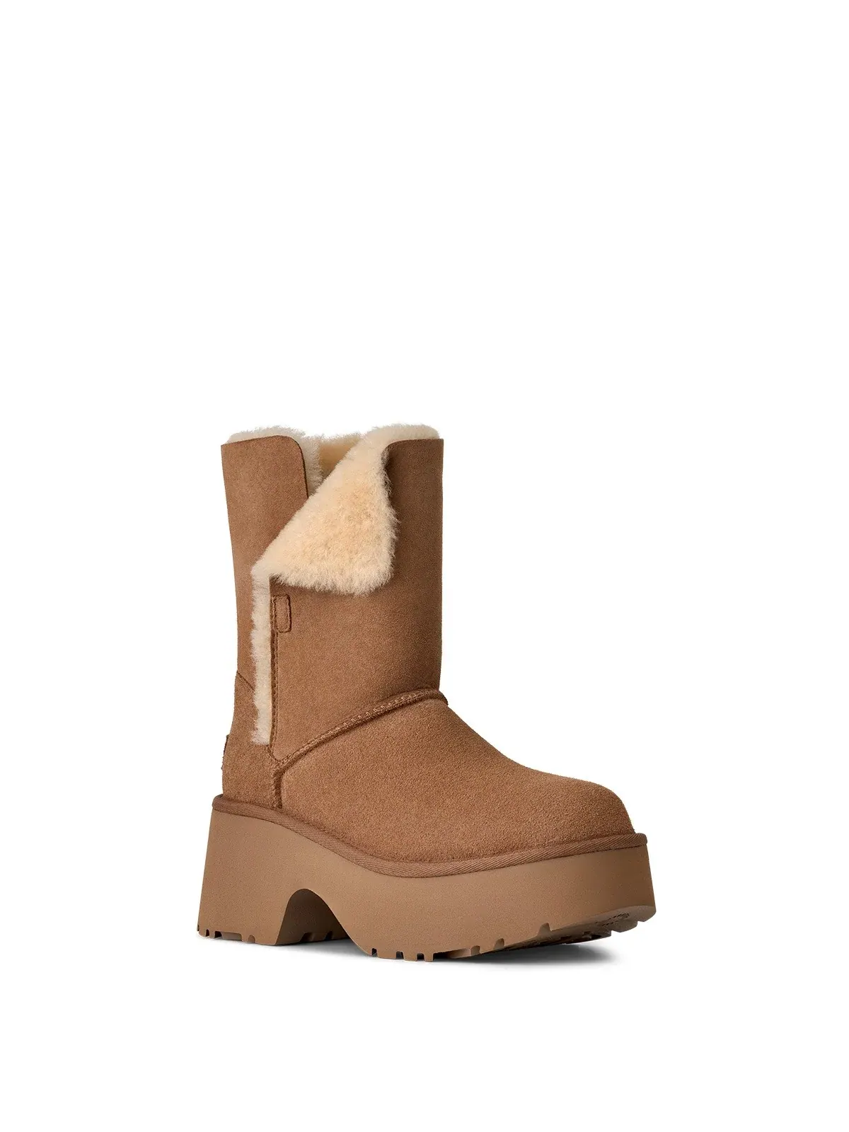 Ботинки женские UGG Esmee — изображение 3 из 7, каштановый