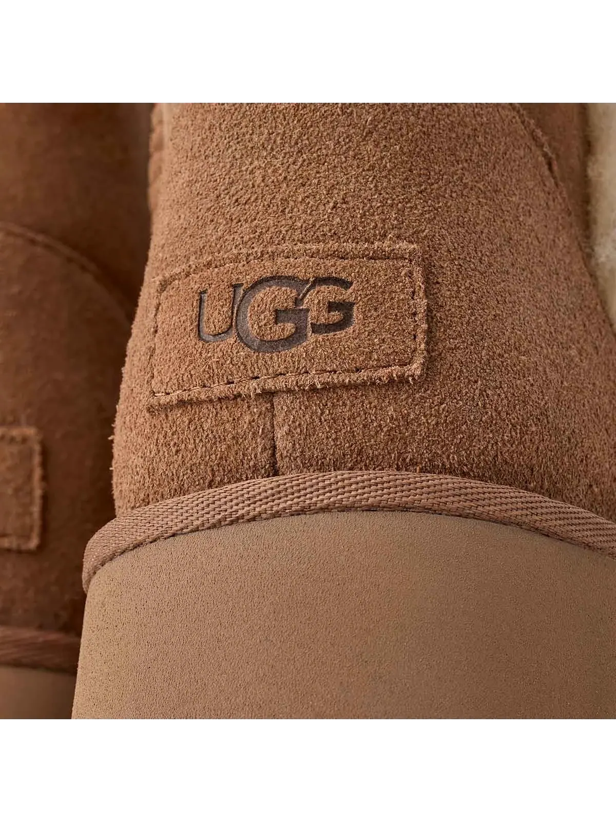 Ботинки женские UGG Esmee — изображение 7 из 7, каштановый