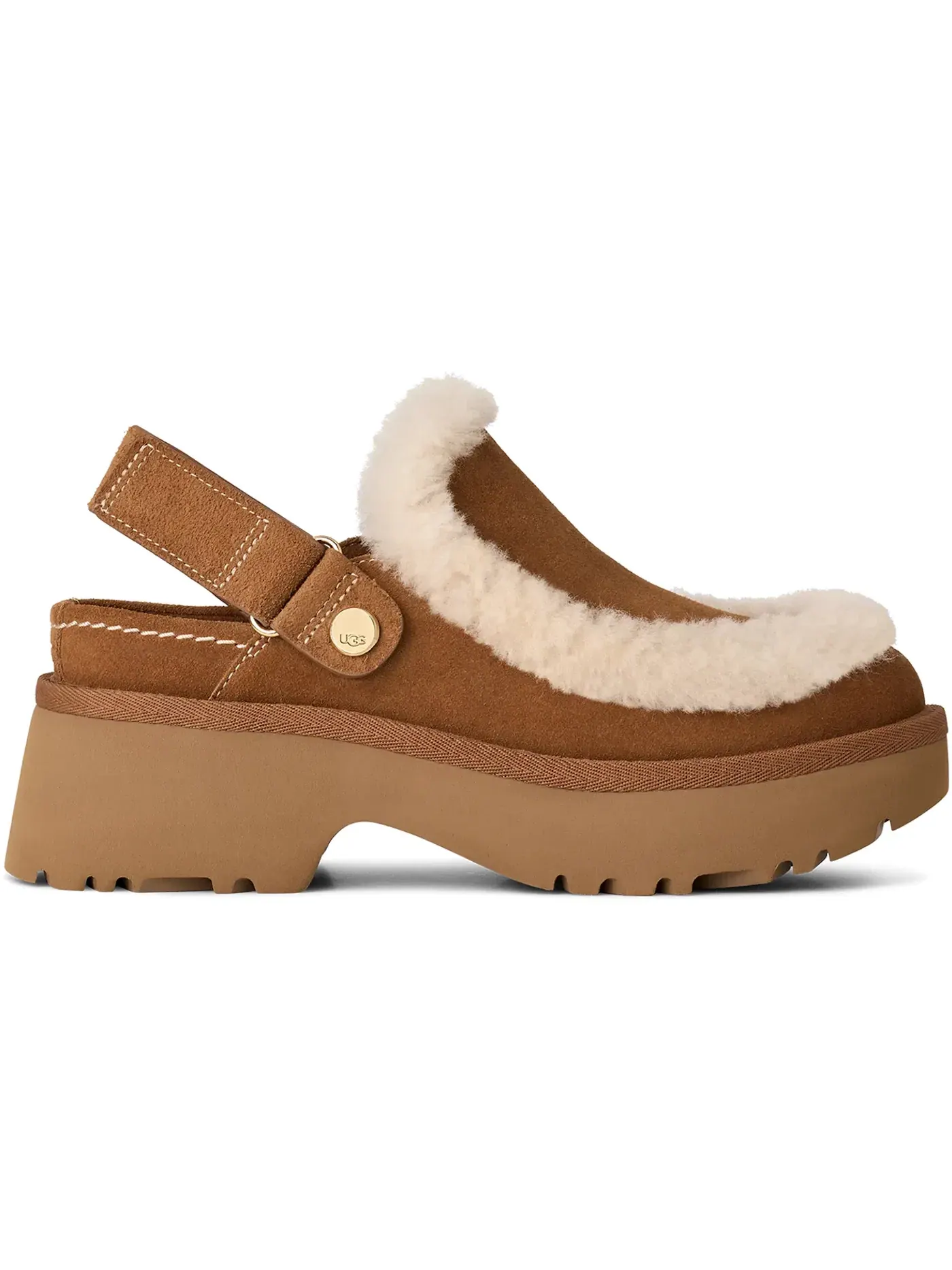 Сабо женские UGG Esmee Clog — изображение 1 из 1, каштановый