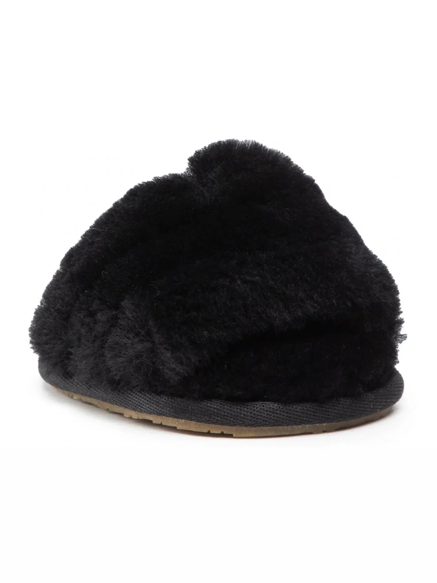 Шлепанцы детские UGG Fluff Yeah Slide — изображение 2 из 3, черный