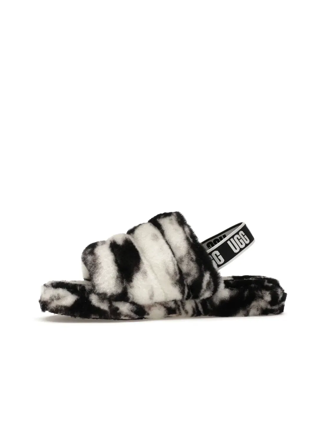 Шлепанцы детские UGG Fluff Yeah Slide — изображение 3 из 4, черный