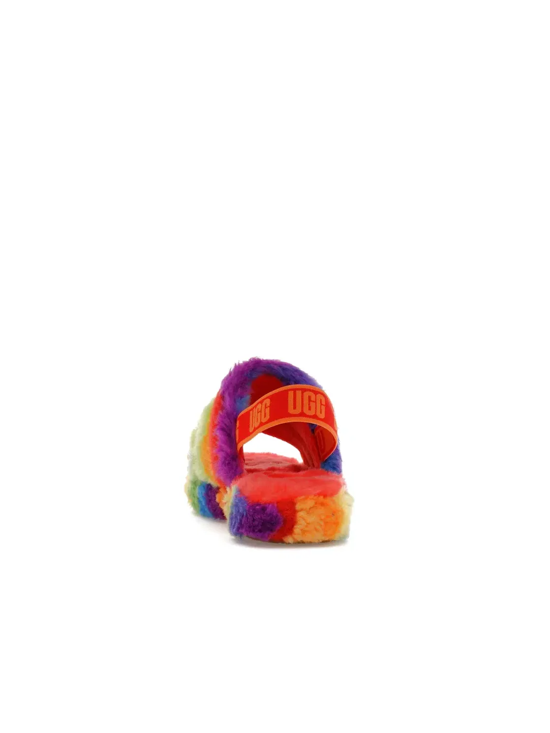 Шлепанцы детские UGG Fluff Yeah Slide — изображение 4 из 4, разноцветный