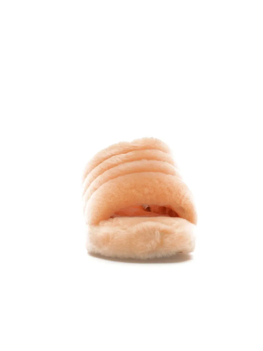 Шлепанцы женские UGG Scallop Fluff Yeah Slide — изображение 2 из 4, розовый