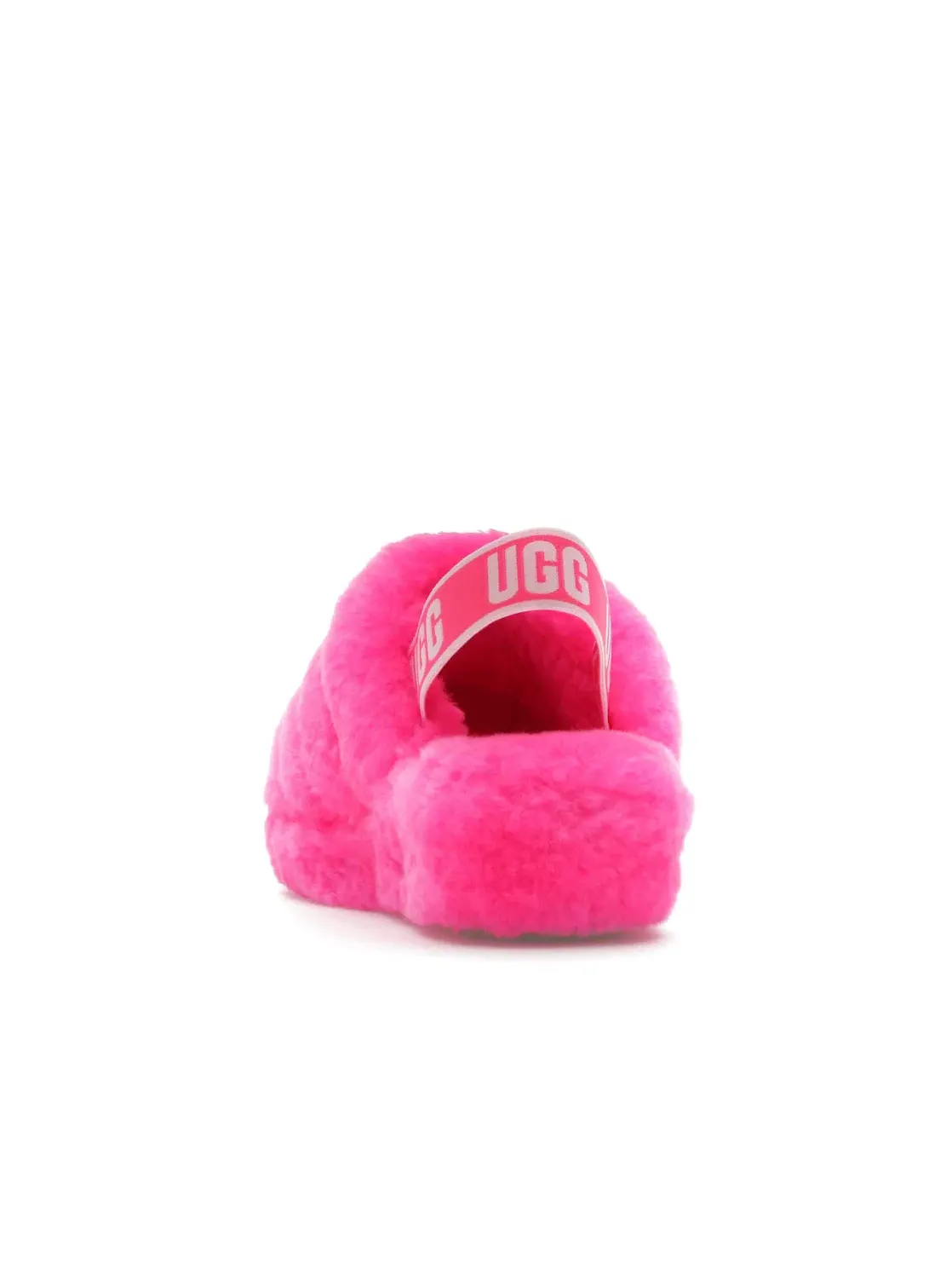 Шлепанцы женские UGG Fluff Yeah Slide — изображение 4 из 4, розовый