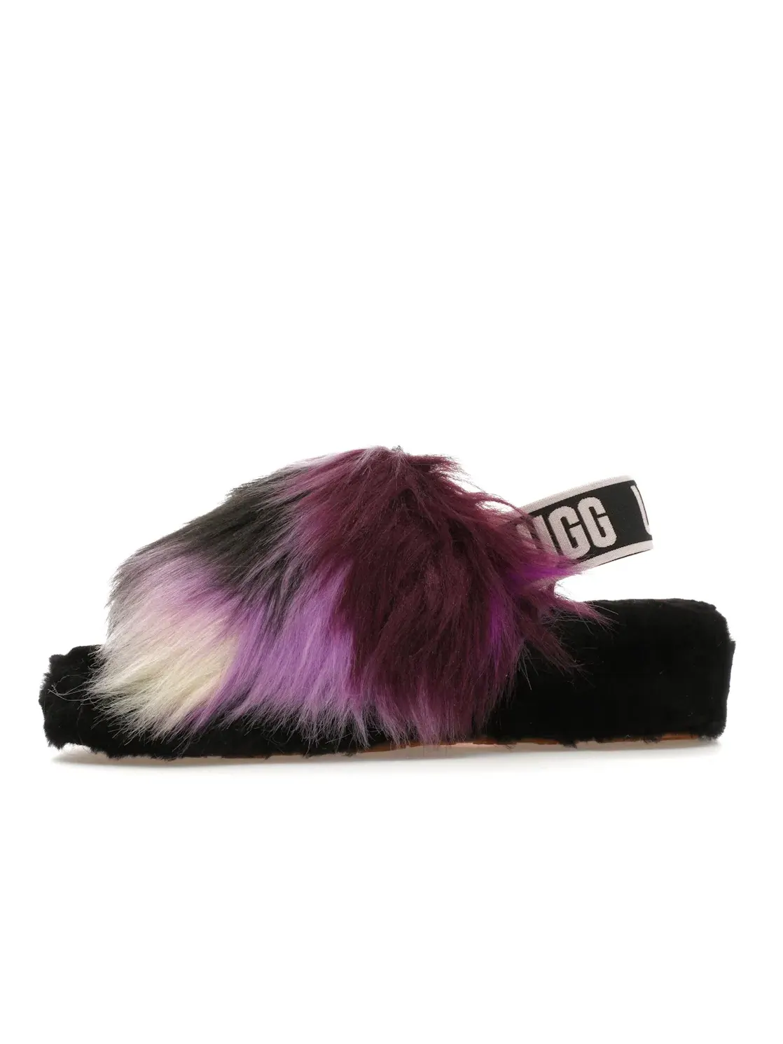 Шлепанцы женские UGG Fluff Yeah Slide — изображение 3 из 4, светло-розовый/черный