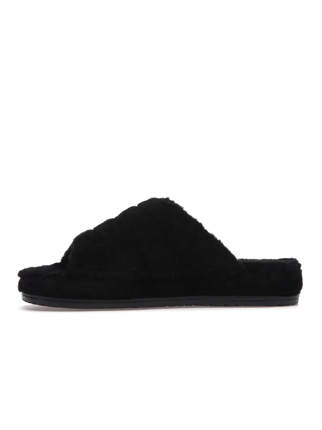 Шлепанцы мужские UGG Fluff You Slide — изображение 3 из 4, черный