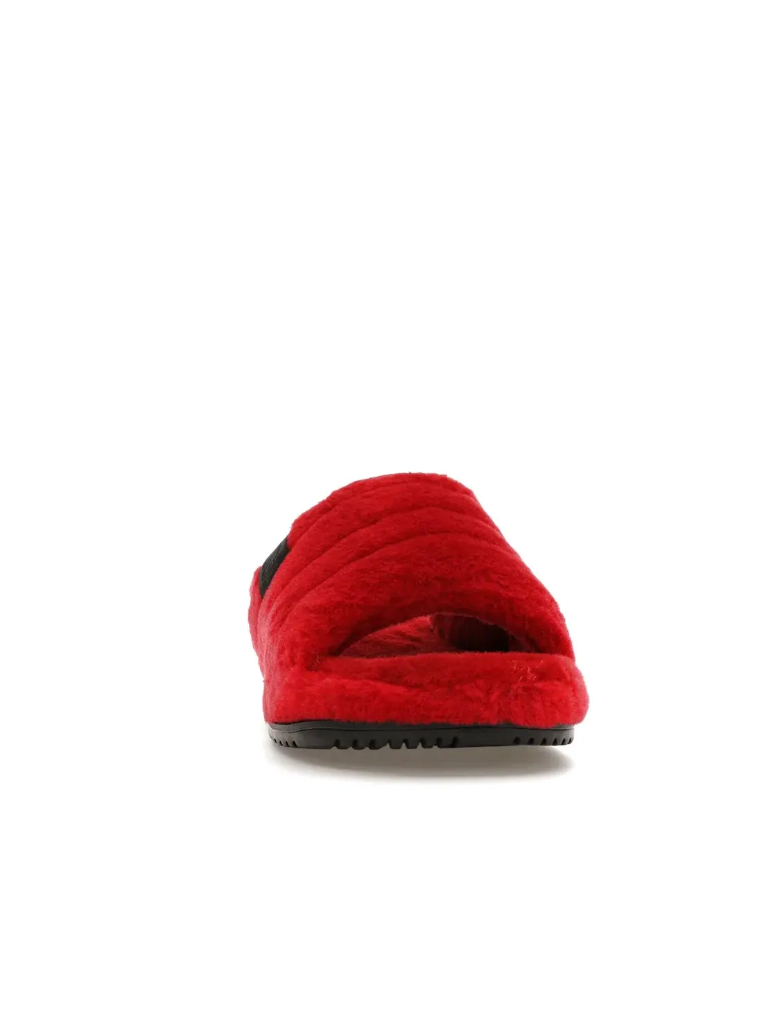 Шлепанцы мужские UGG Fluff You Slide — изображение 2 из 4, красный/черный
