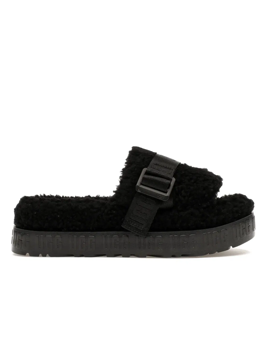 Шлепанцы женские UGG Fluffita Slide — изображение 1 из 4, черный