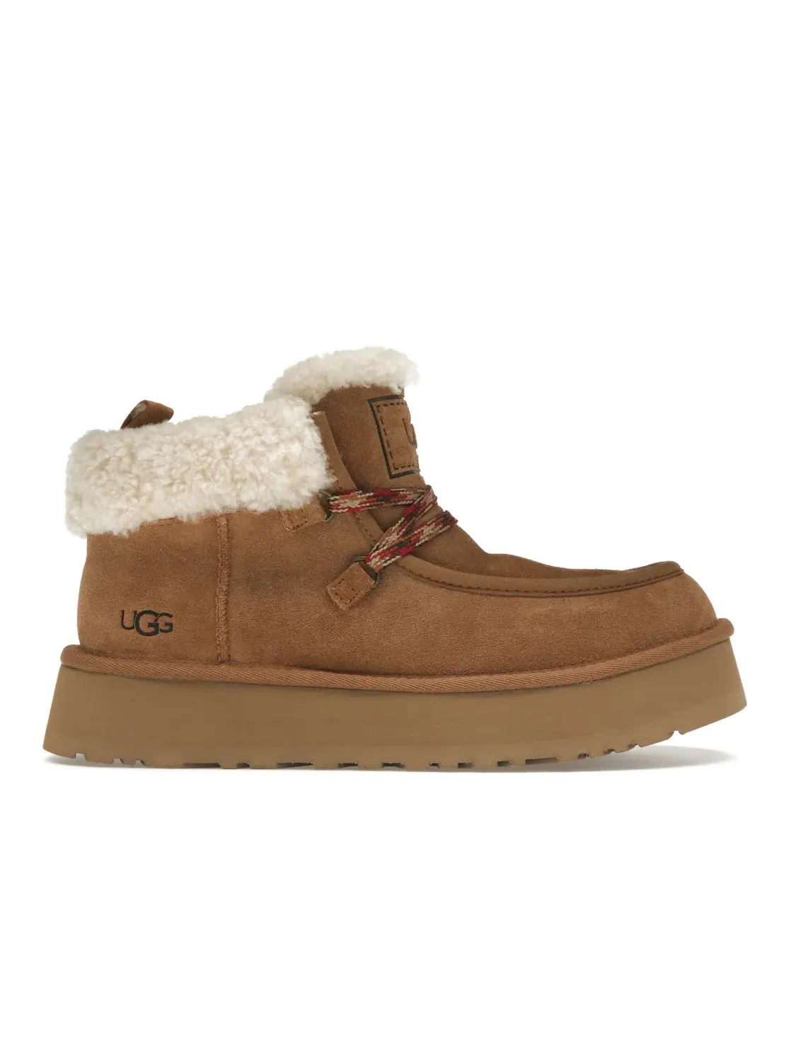 Ботинки женские UGG Funkarra Cabin Cuff — изображение 1 из 4, каштановый