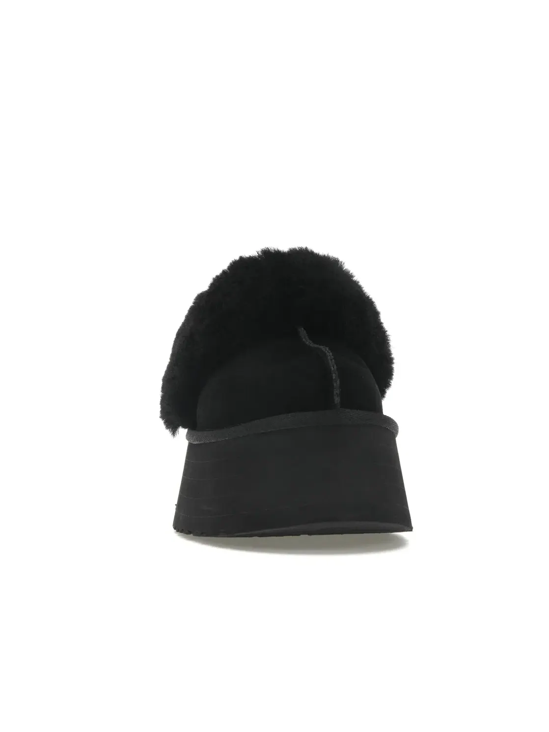 Тапочки женские UGG Funkette — изображение 2 из 4, черный/белый