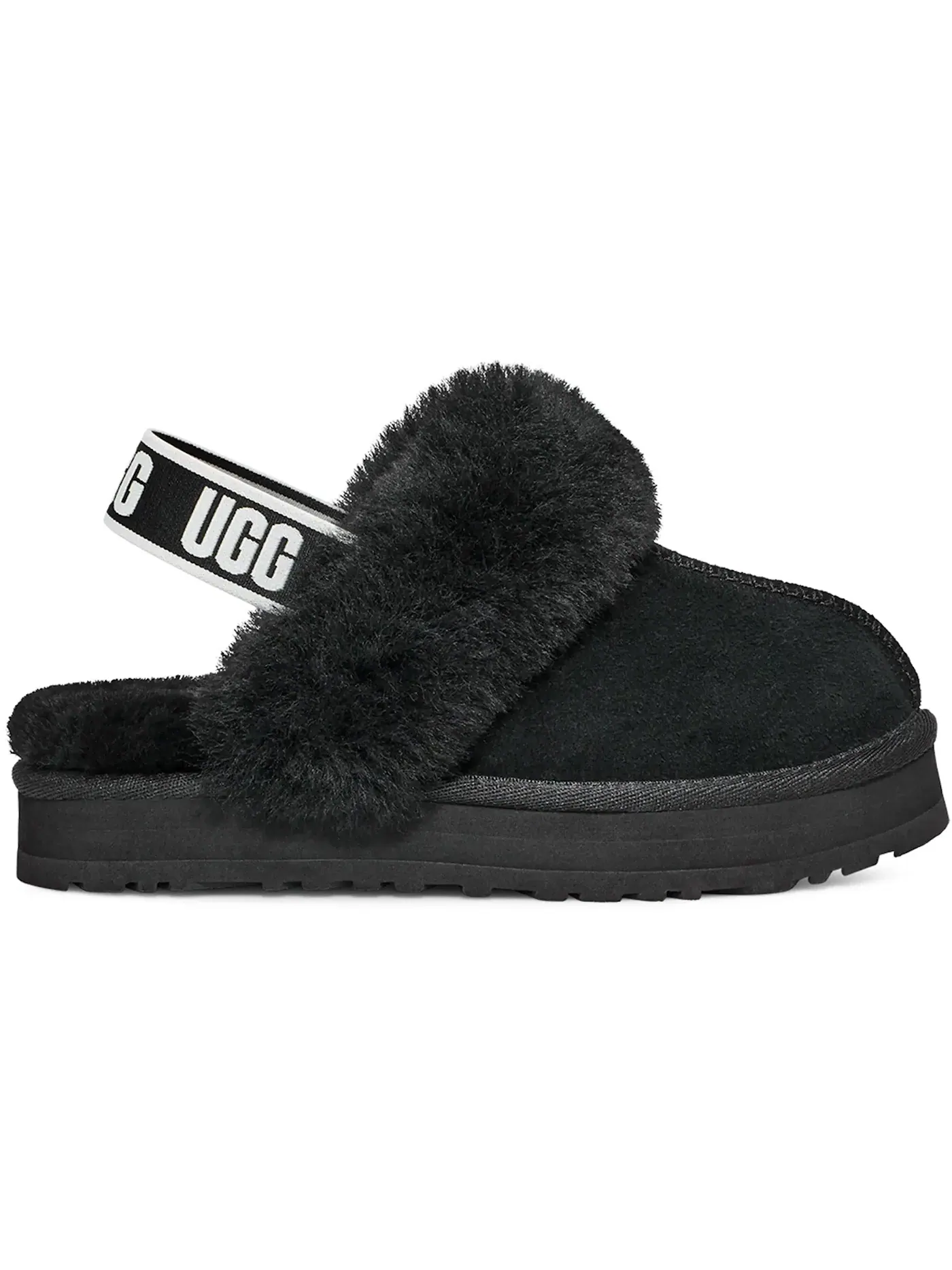 Тапочки детские UGG Funkette — изображение 1 из 1, черный