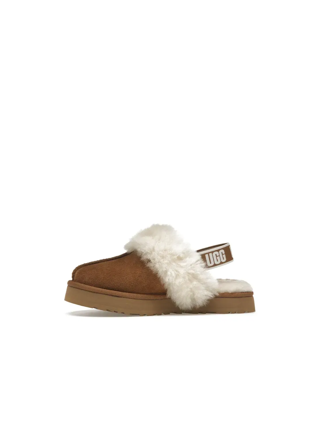 Тапочки детские UGG Funkette — изображение 3 из 4, каштановый