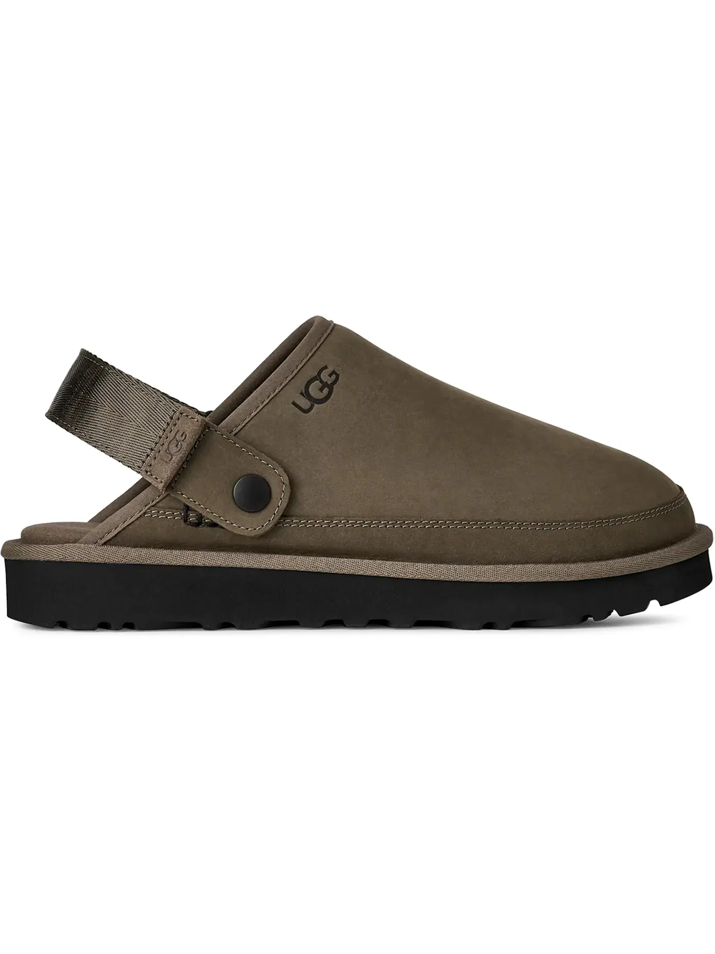 Клоги мужские UGG Goldencoast Clog II Nubuck — изображение 1 из 1, оливковый