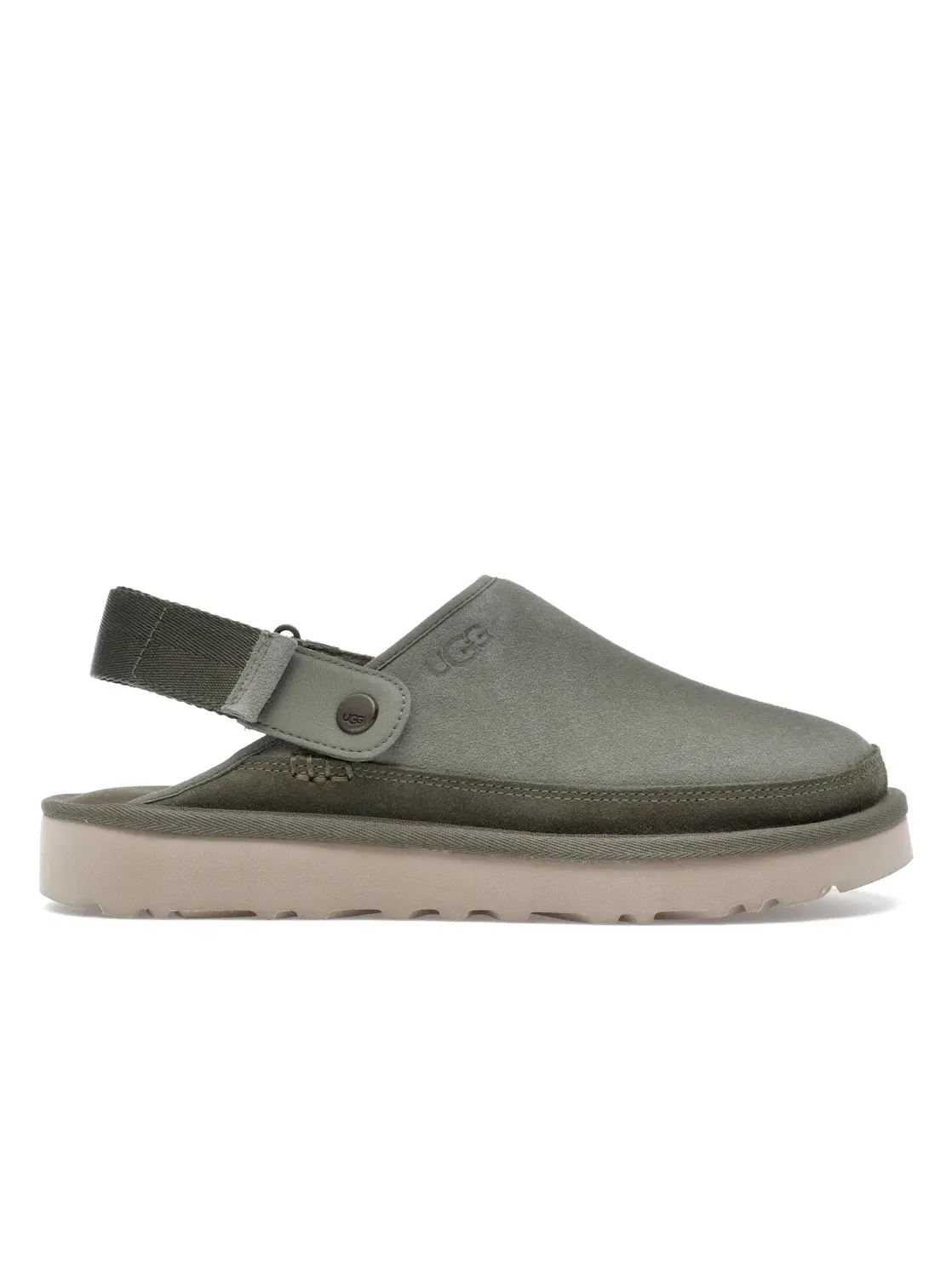 Тапочки мужские UGG Goldencoast Clog — изображение 1 из 4, зеленый