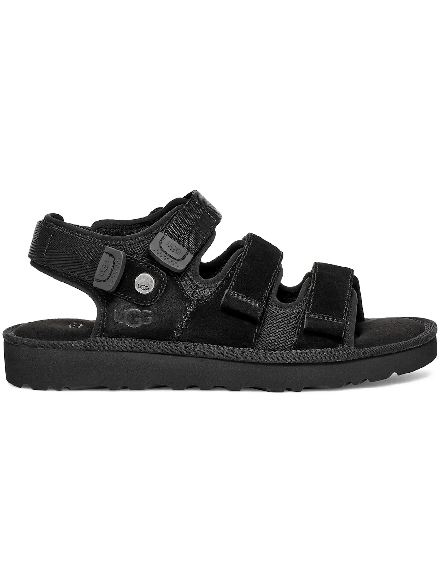 Мужские сандалии с мультиремнями UGG Goldencoast Multistrap Sandal UGG — изображение 1 из 1, черный