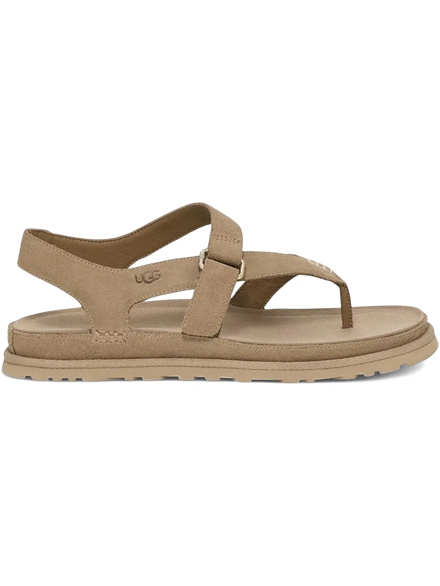 Сандалии женские UGG GoldenGaze Toe Post — изображение 1 из 1, песочный