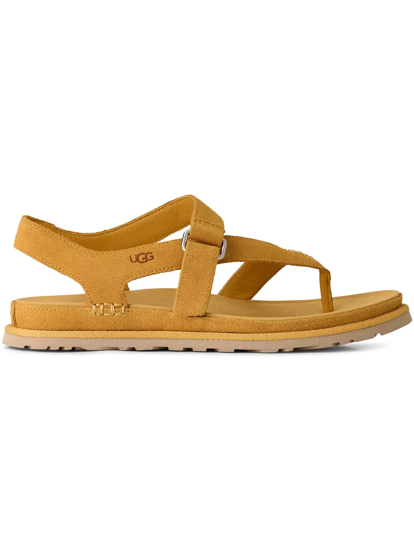 Женские сандалии с ремешком UGG Goldengaze — изображение 1 из 1, желтый