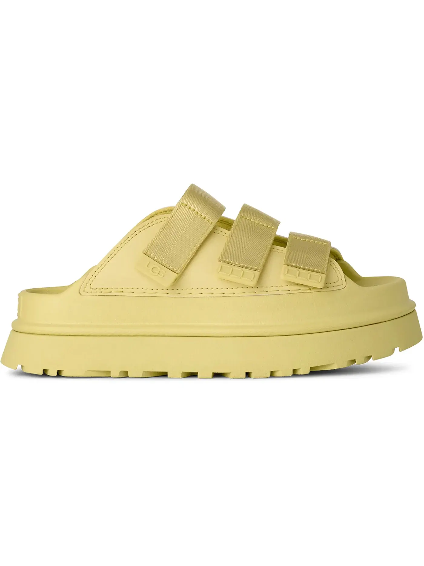 Сандалии женские UGG GoldenGlow Slide — изображение 1 из 1, желтый