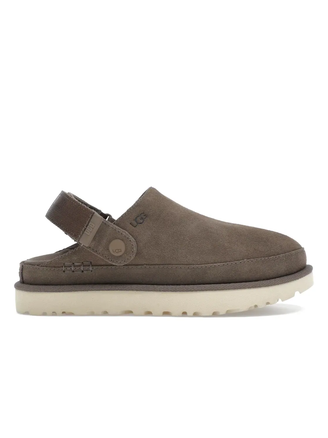 Шлепанцы женские UGG Goldenstar Clog, ореховый — изображение 1 из 4, хикори