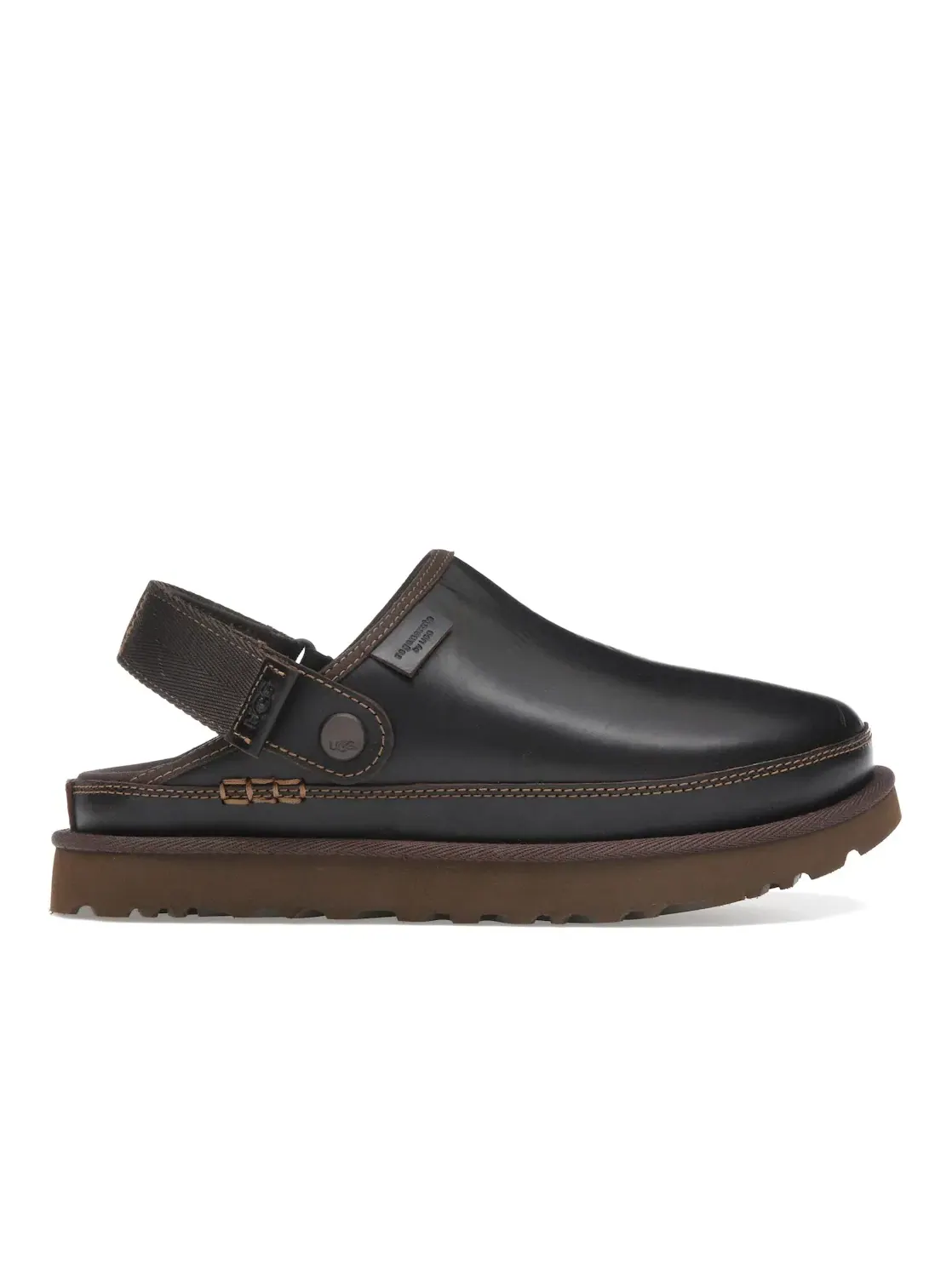 Сабо женские UGG Goldenstar Clog Regen — изображение 1 из 4, серо-коричневый