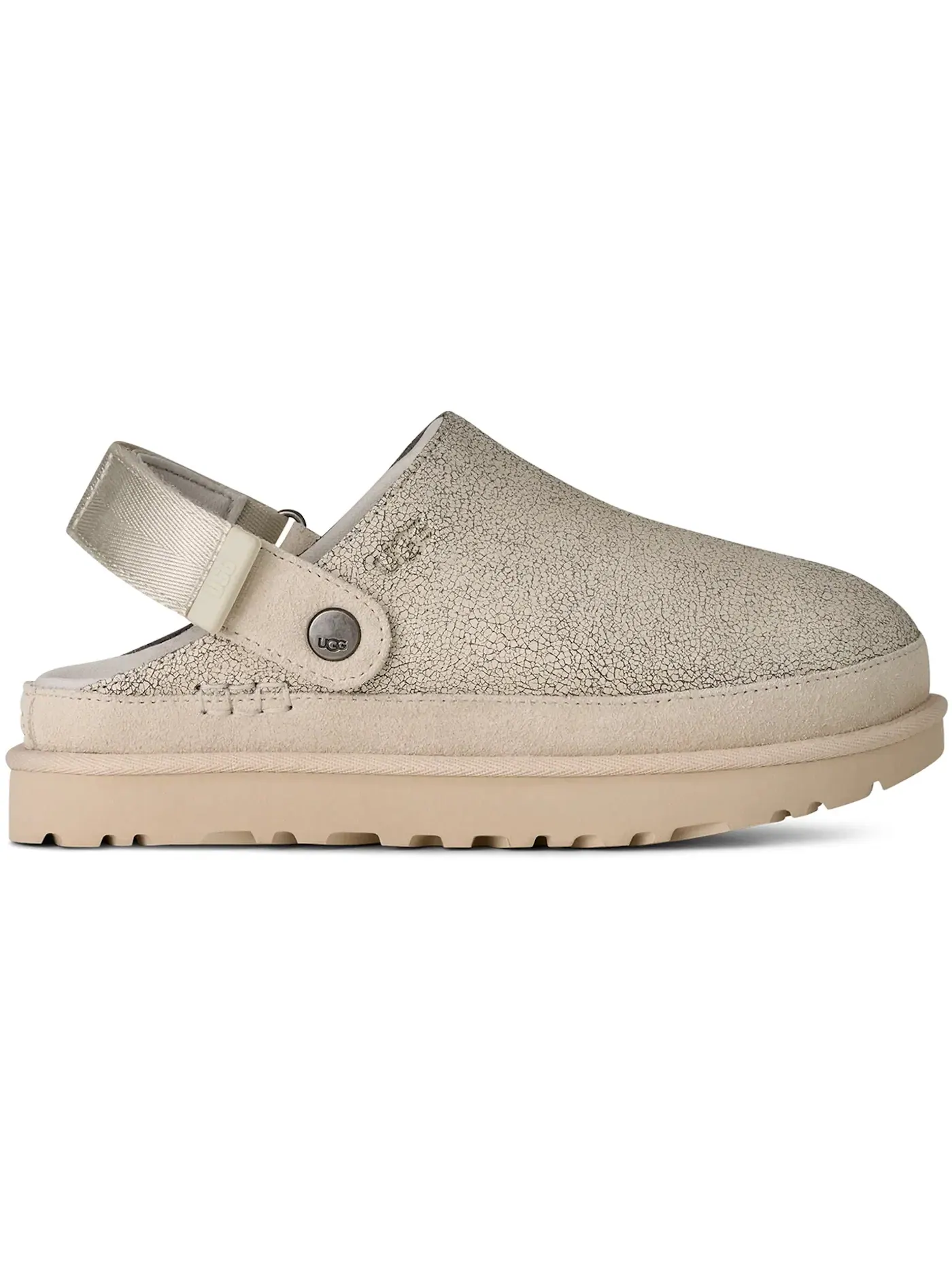 Клоги женские UGG Goldenstar Crackle Clog — изображение 1 из 1, белый