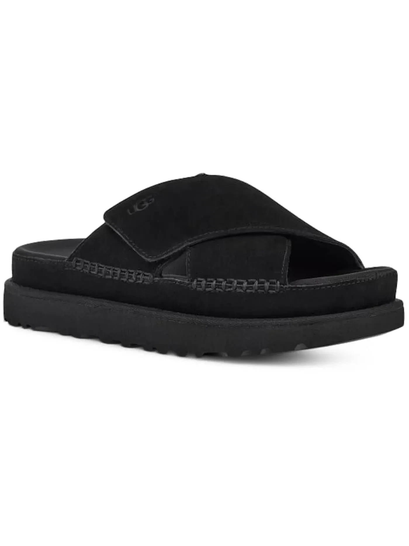 Сандалии женские UGG Goldenstar Cross Slide — изображение 2 из 3, черный
