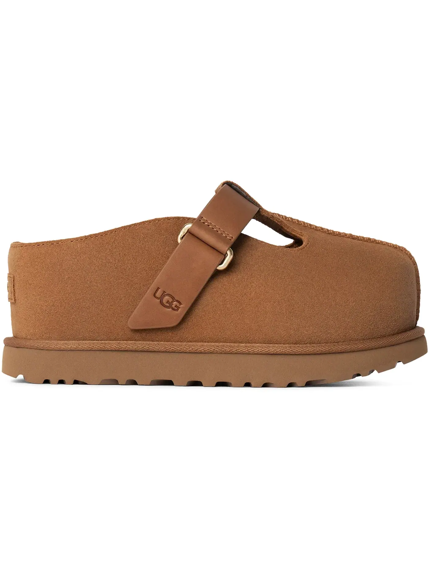 Сабо женские UGG Goldenstar Hi Clog — изображение 1 из 1, каштановый