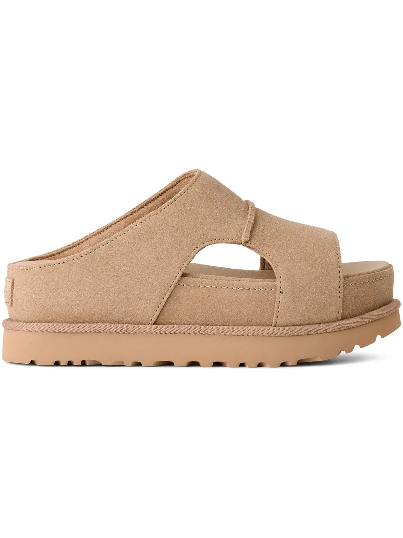 Сандалии женские UGG Goldenstar Hi Cutout Slide — изображение 1 из 1, песочный