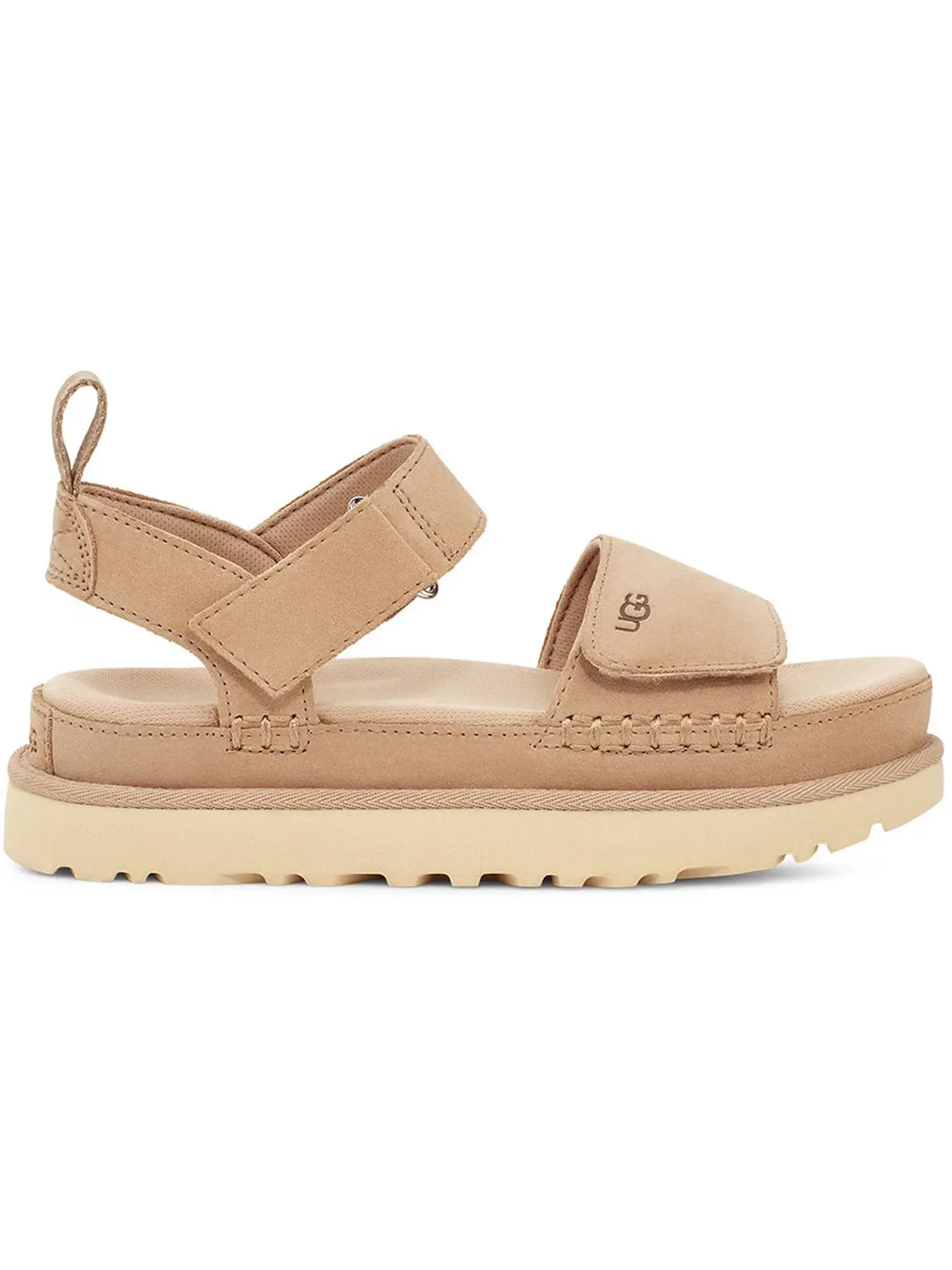 Сандалии женские UGG Goldenstar Platform — изображение 1 из 1, серо-бежевый