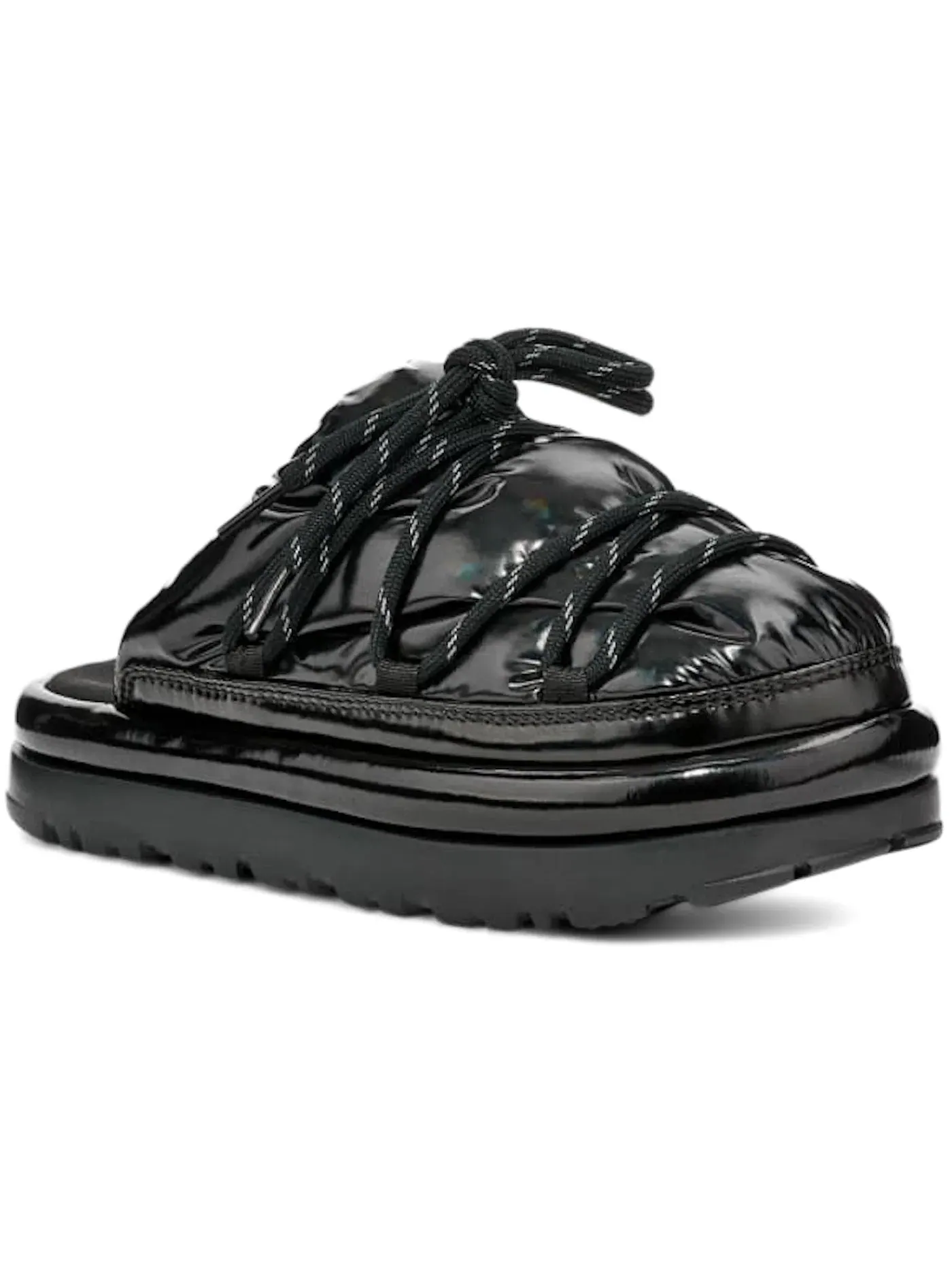 Шлепанцы женские UGG Hi Shine Spaceslider Slide — изображение 2 из 3, черный