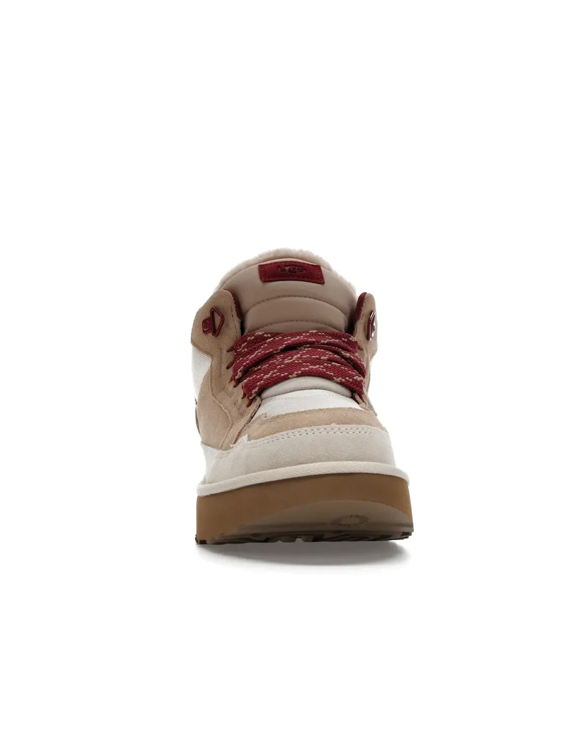 Ботинки мужские UGG Lowmel — изображение 2 из 4, серо-бежевый/красный