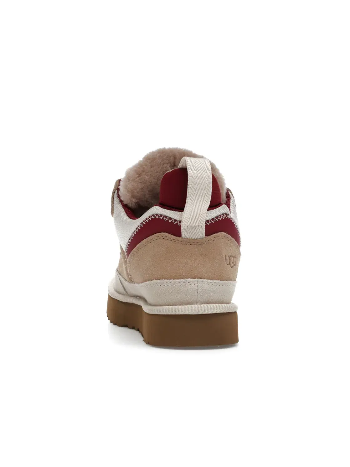 Ботинки мужские UGG Lowmel — изображение 4 из 4, серо-бежевый/красный