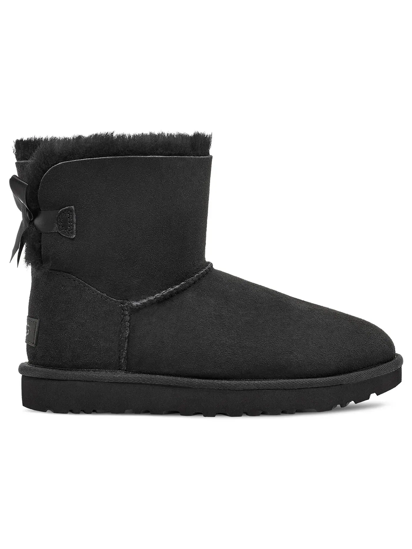 Ботинки женские UGG Mini Bailey Bow II — изображение 1 из 1, черный