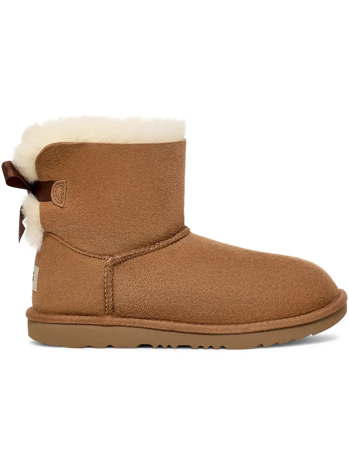Ботинки детские UGG Mini Bailey Bow II — изображение 1 из 1, каштановый