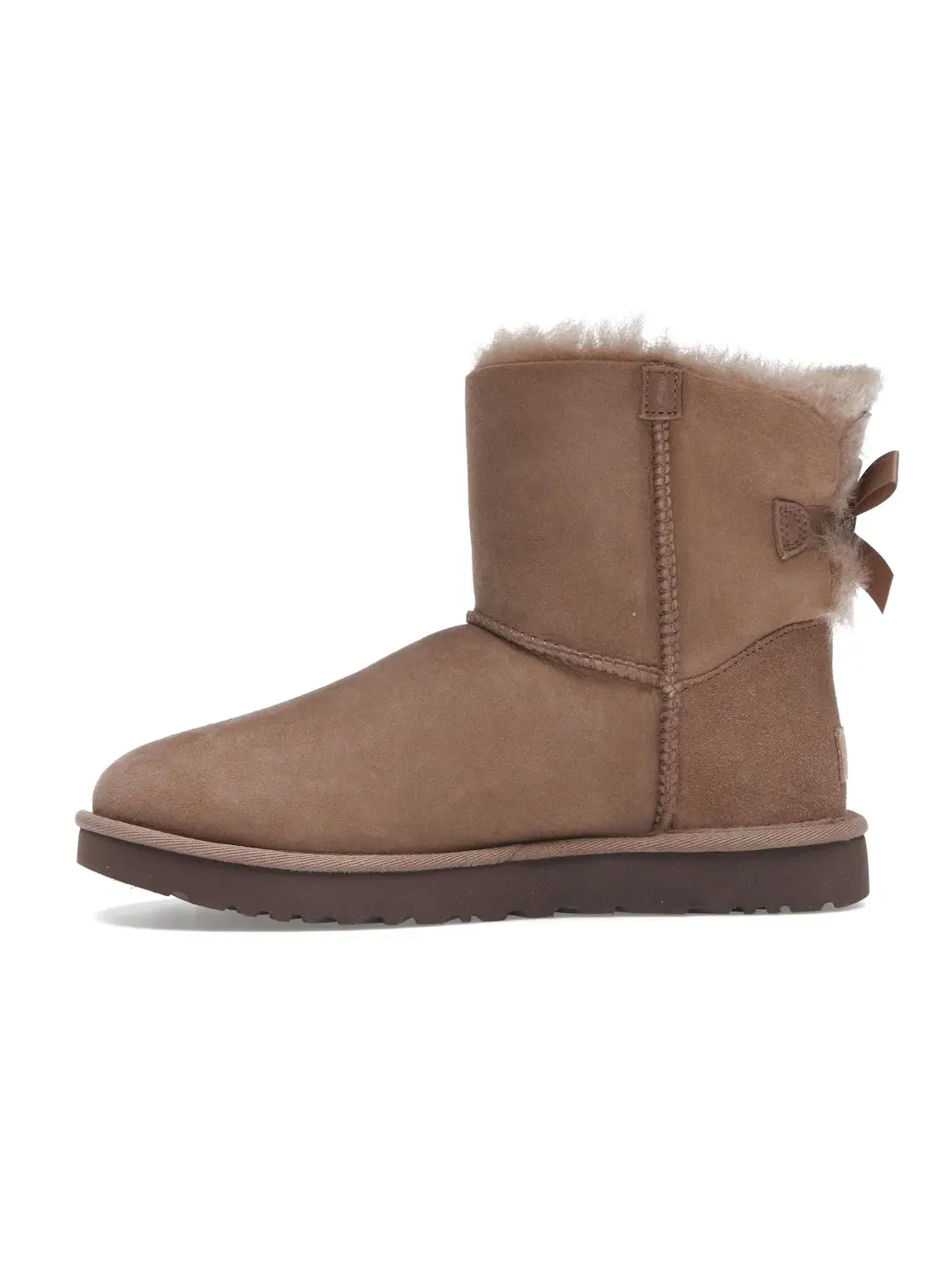 Ботинки женские UGG Mini Bailey Bow II — изображение 3 из 4, светло-коричневый