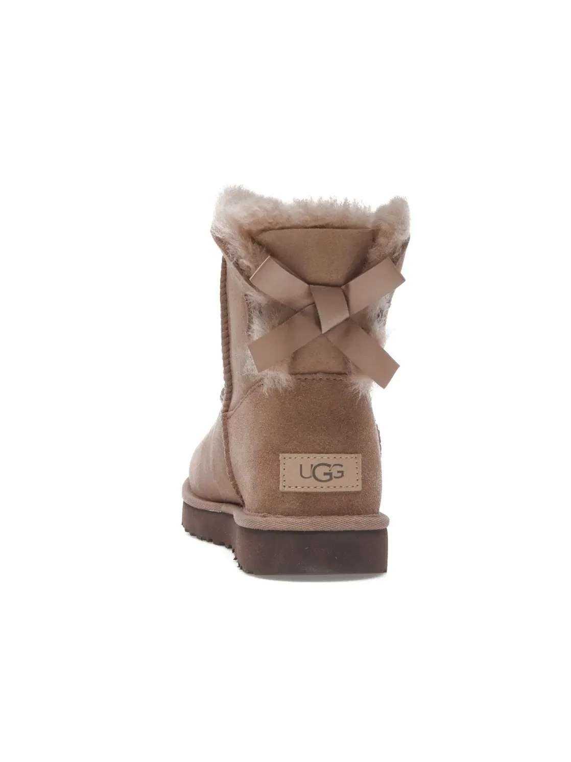 Ботинки женские UGG Mini Bailey Bow II — изображение 4 из 4, светло-коричневый