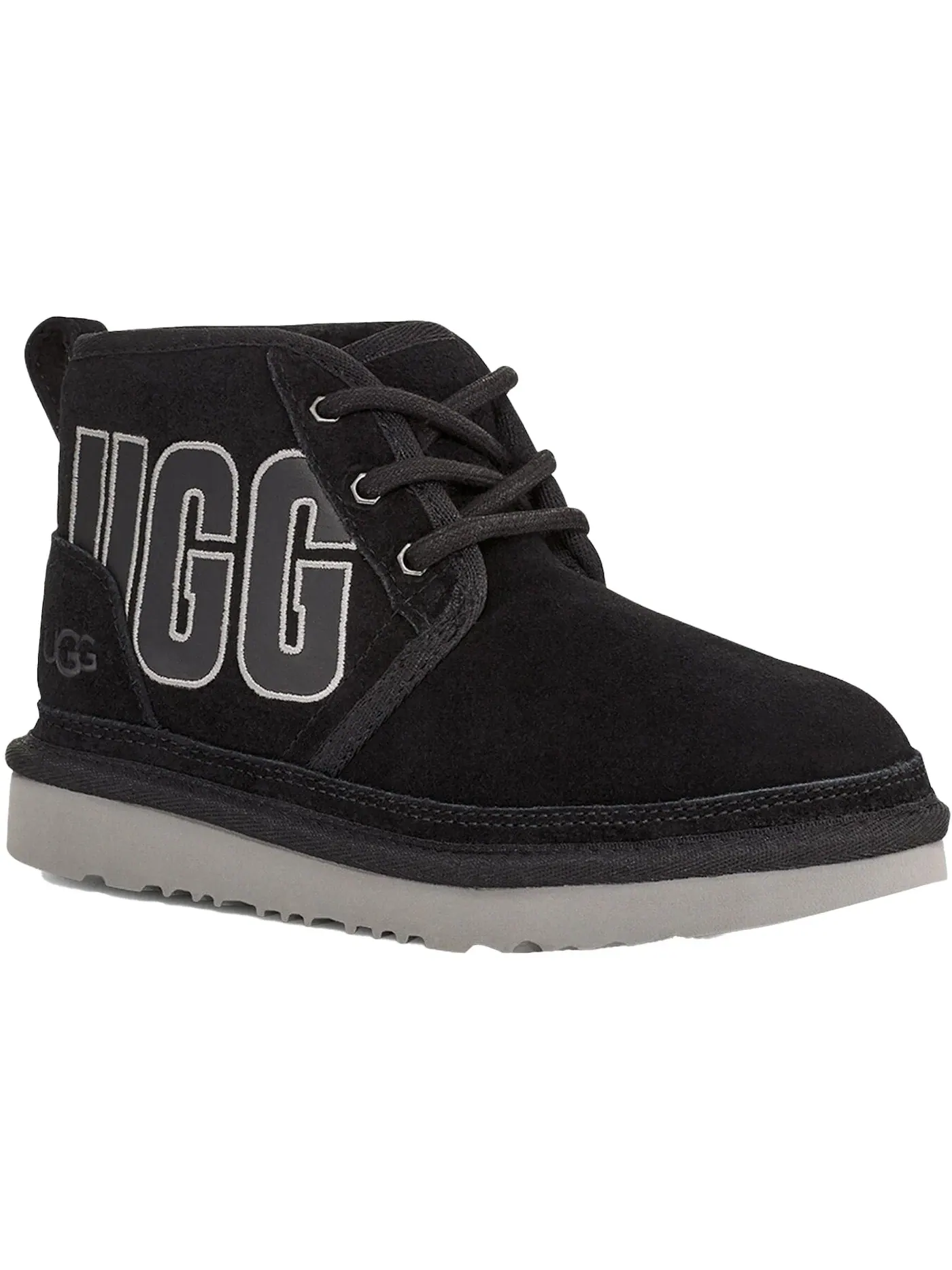 Ботинки детские UGG Neumel Graphic — изображение 2 из 3, черный/серый