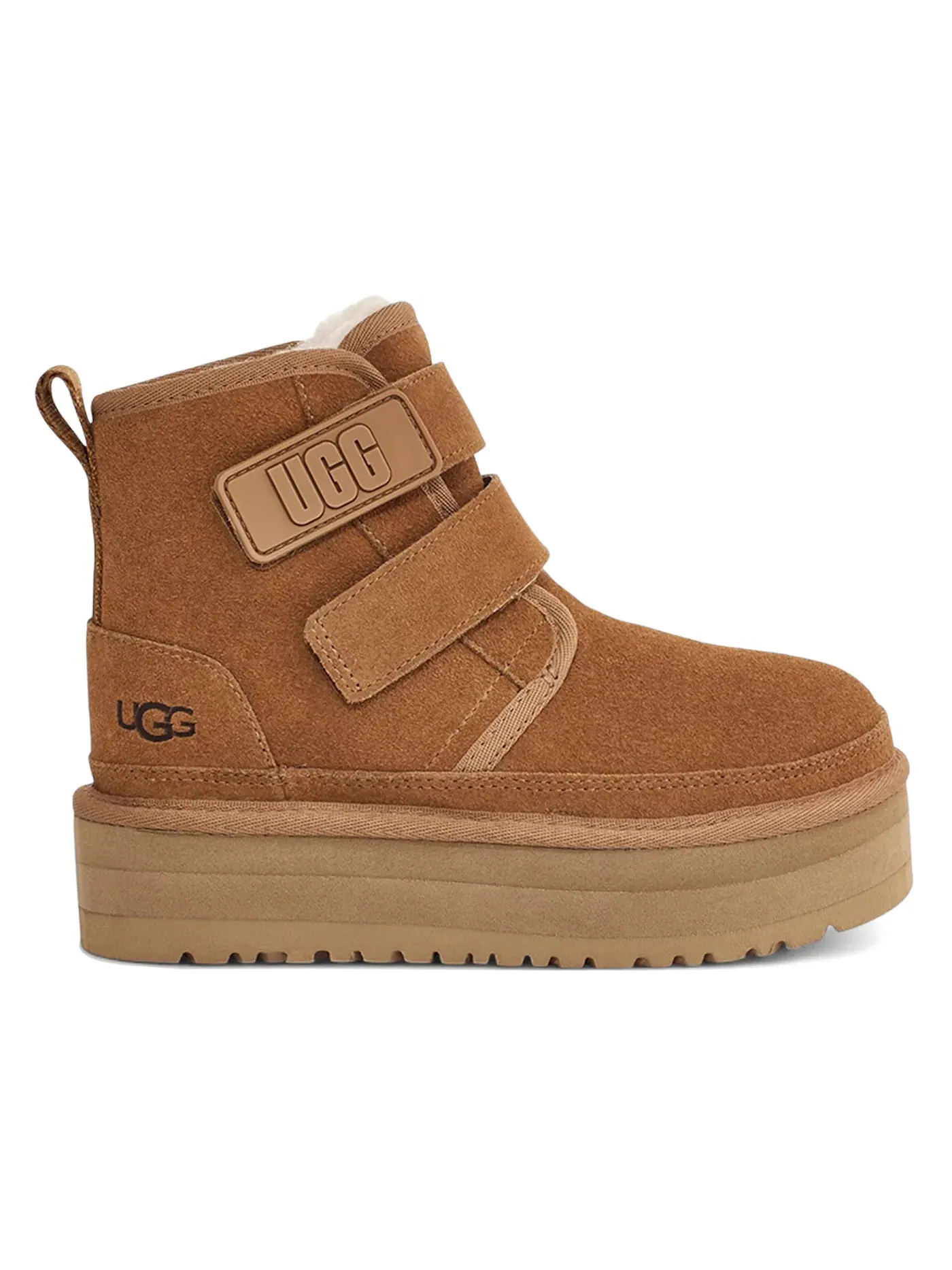 Ботинки чукка детские UGG Neumel Platform Chukka — изображение 1 из 1, каштановый