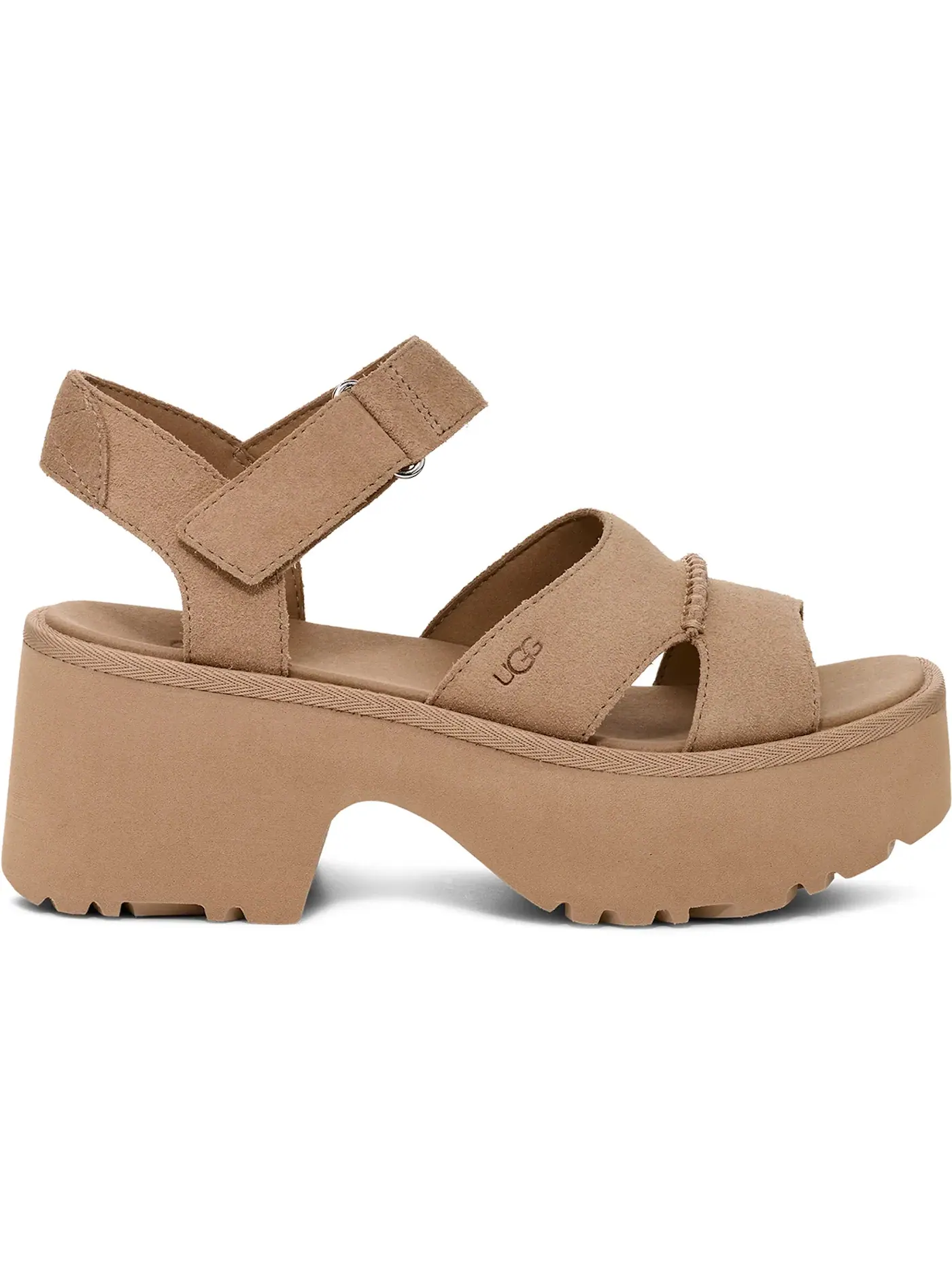Сандалии женские UGG New Heights Ankle Strap — изображение 1 из 1, горчичный