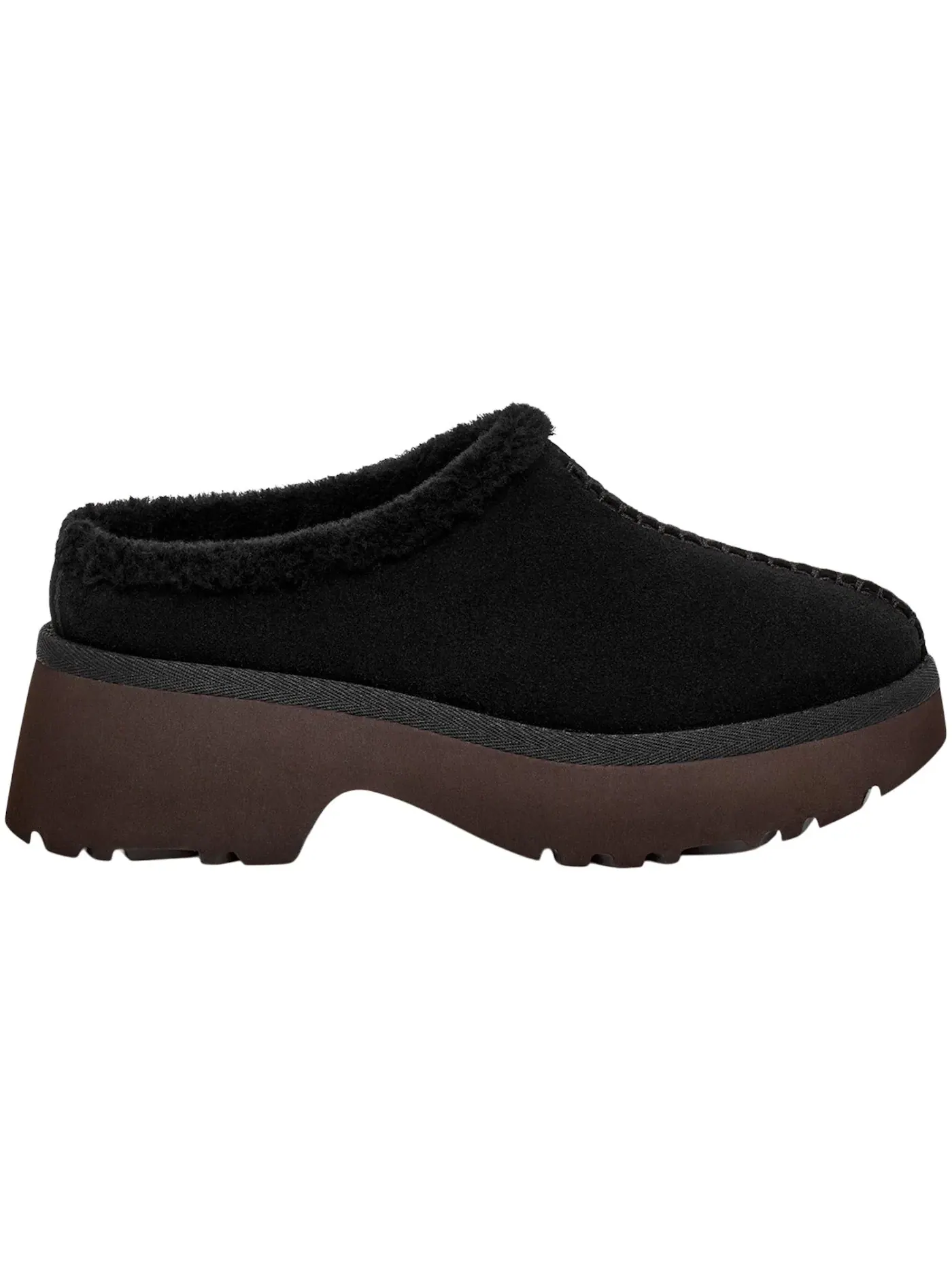 Клоги женские UGG New Heights Cozy Clog — изображение 1 из 1, черный