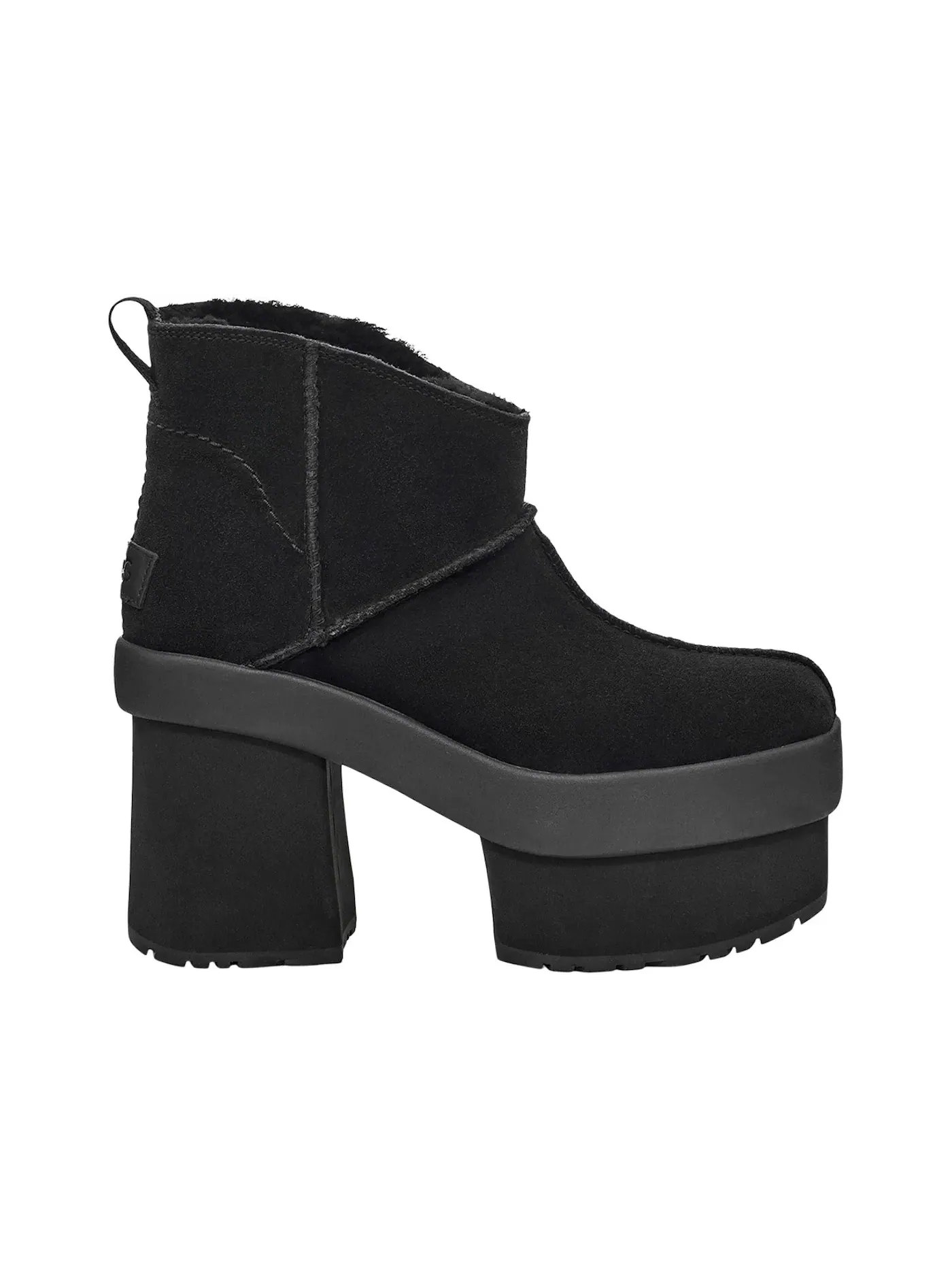 Ботинки женские UGG New Heights Platform Mini — изображение 1 из 1, черный