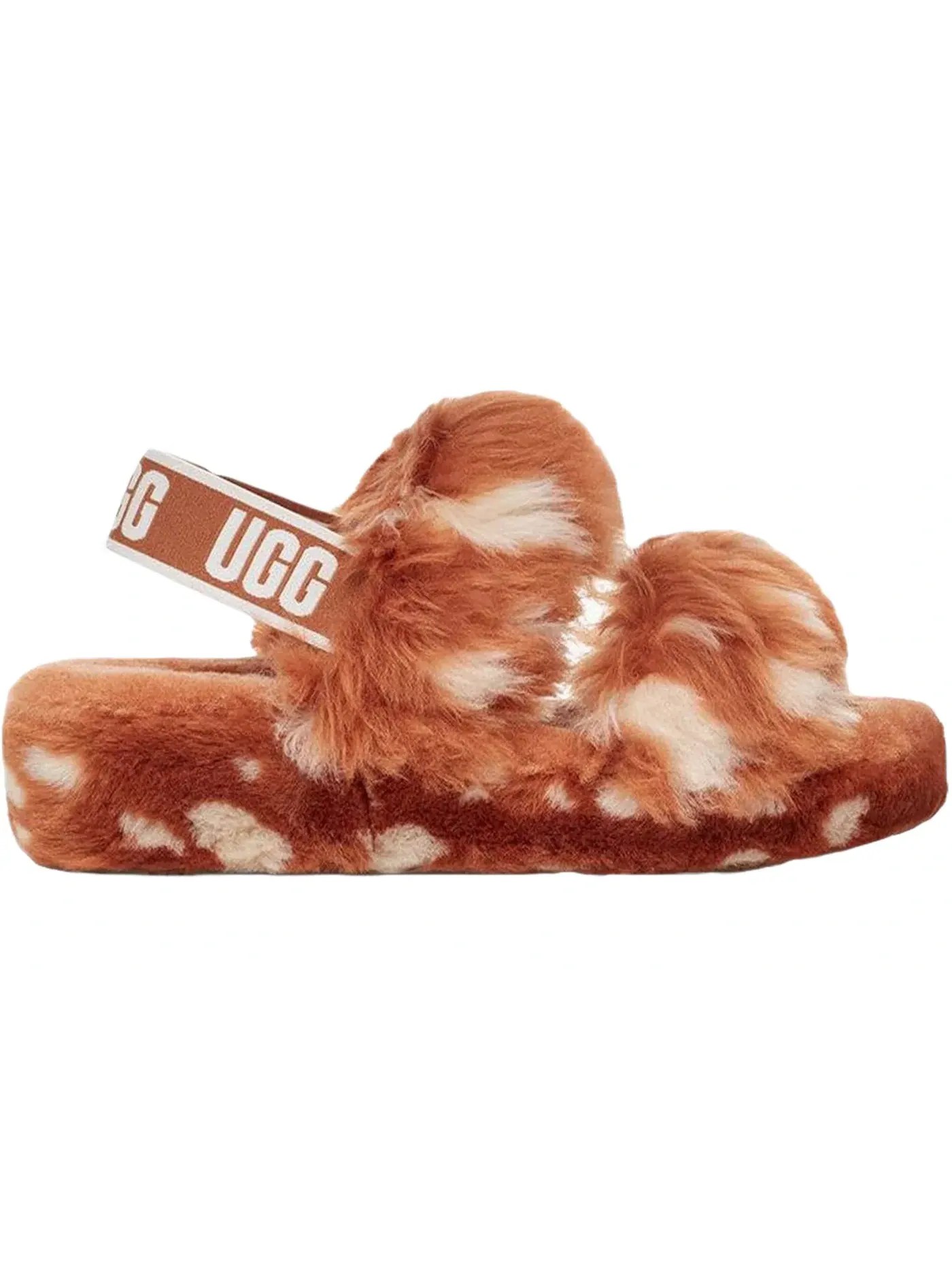 Шлепанцы женские UGG Oh Yeah Slide — изображение 1 из 1, бежевый/кремовый